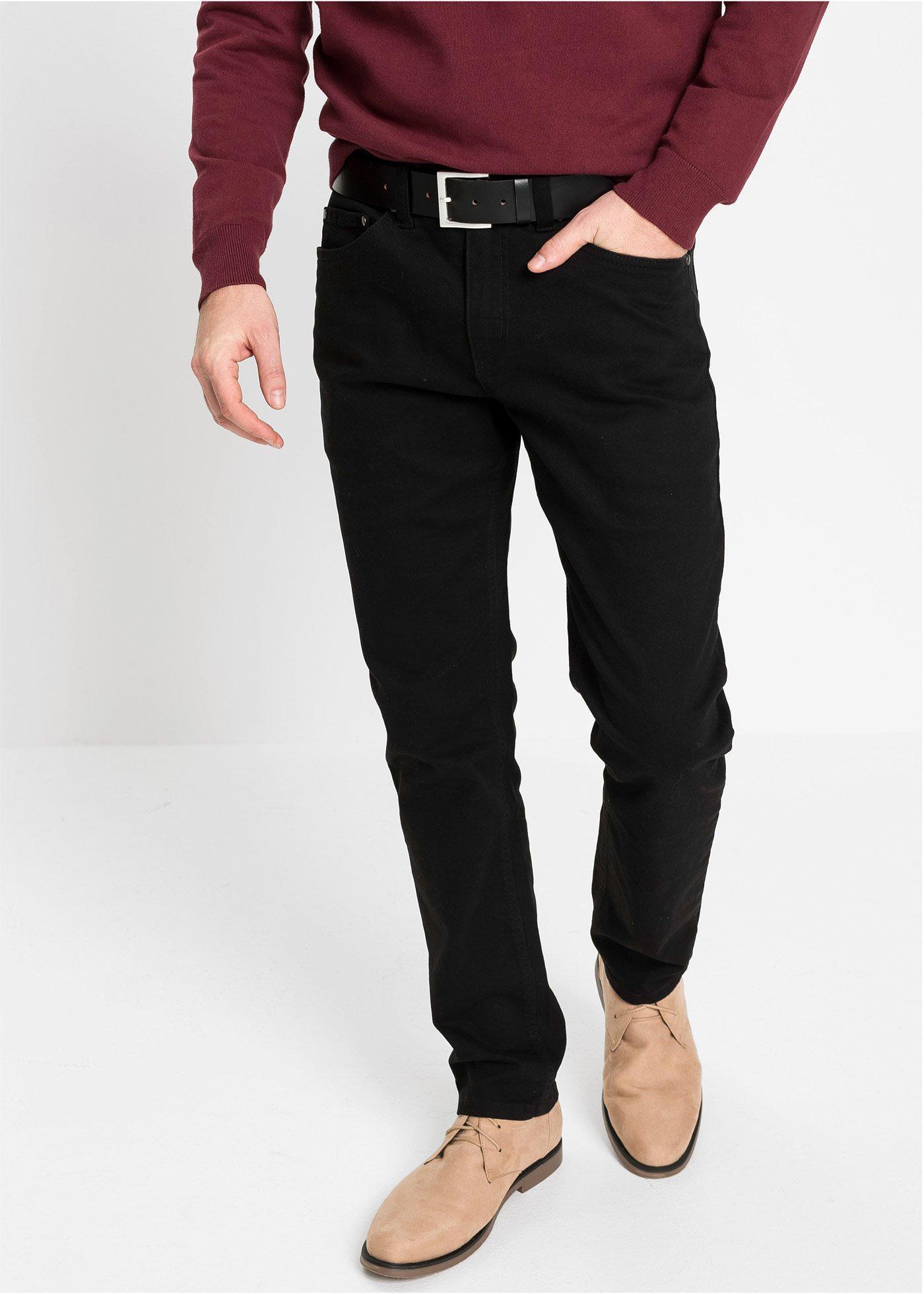 Dżinsy ze stretchem, slim fit, straight - Bonprix