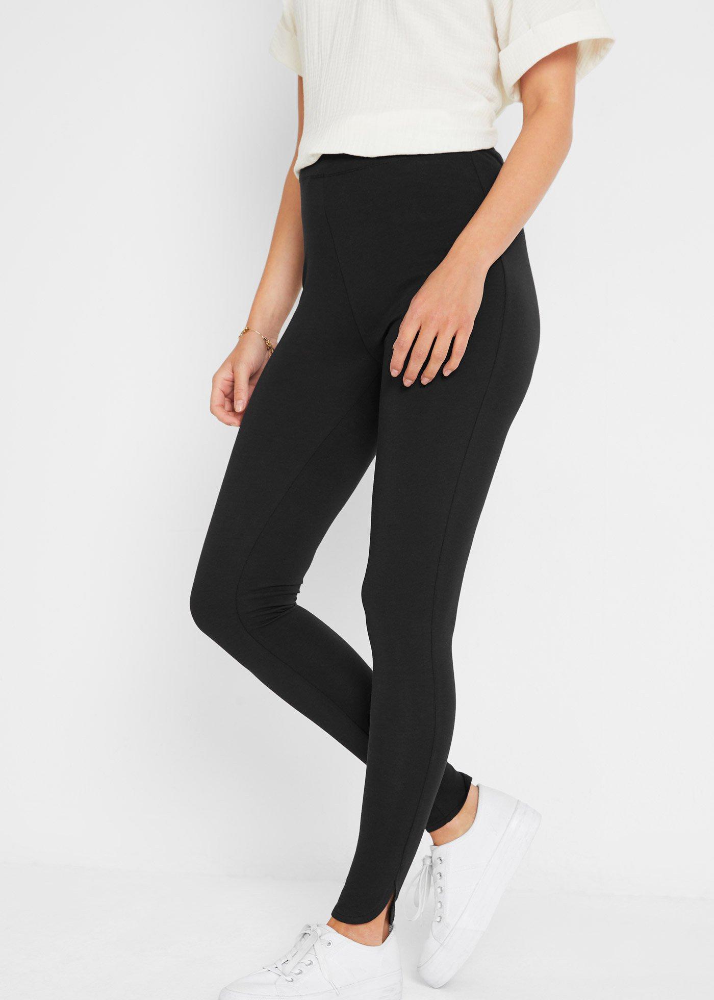 Legginsy z czystej bawełny organicznej - Bonprix