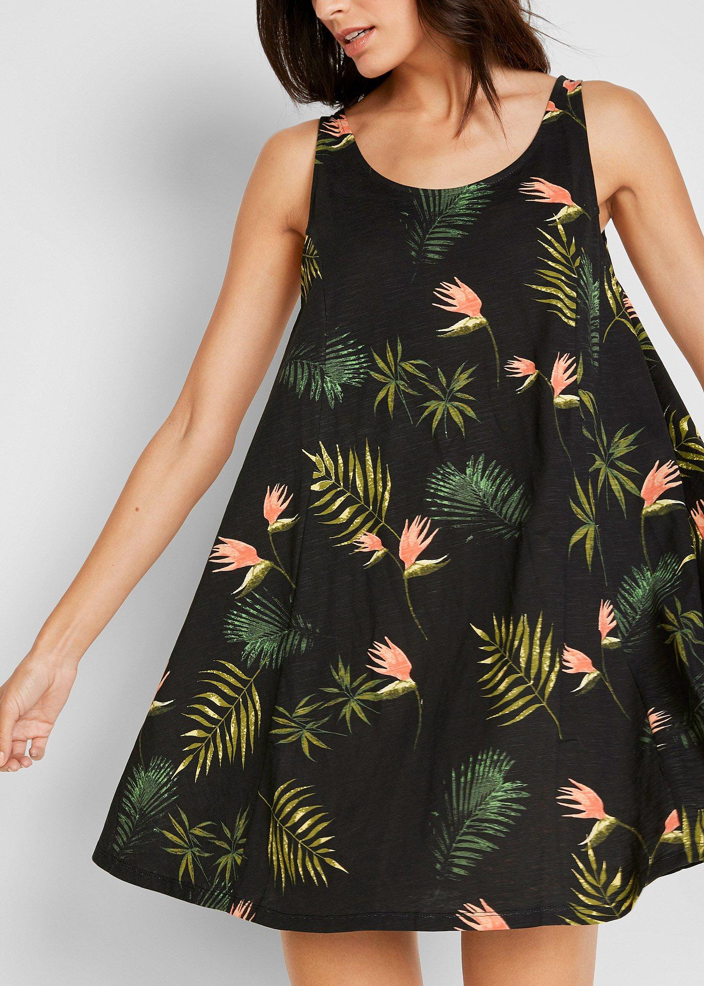 Sukienka plażowa z czystej bawełny organicznej - Bonprix