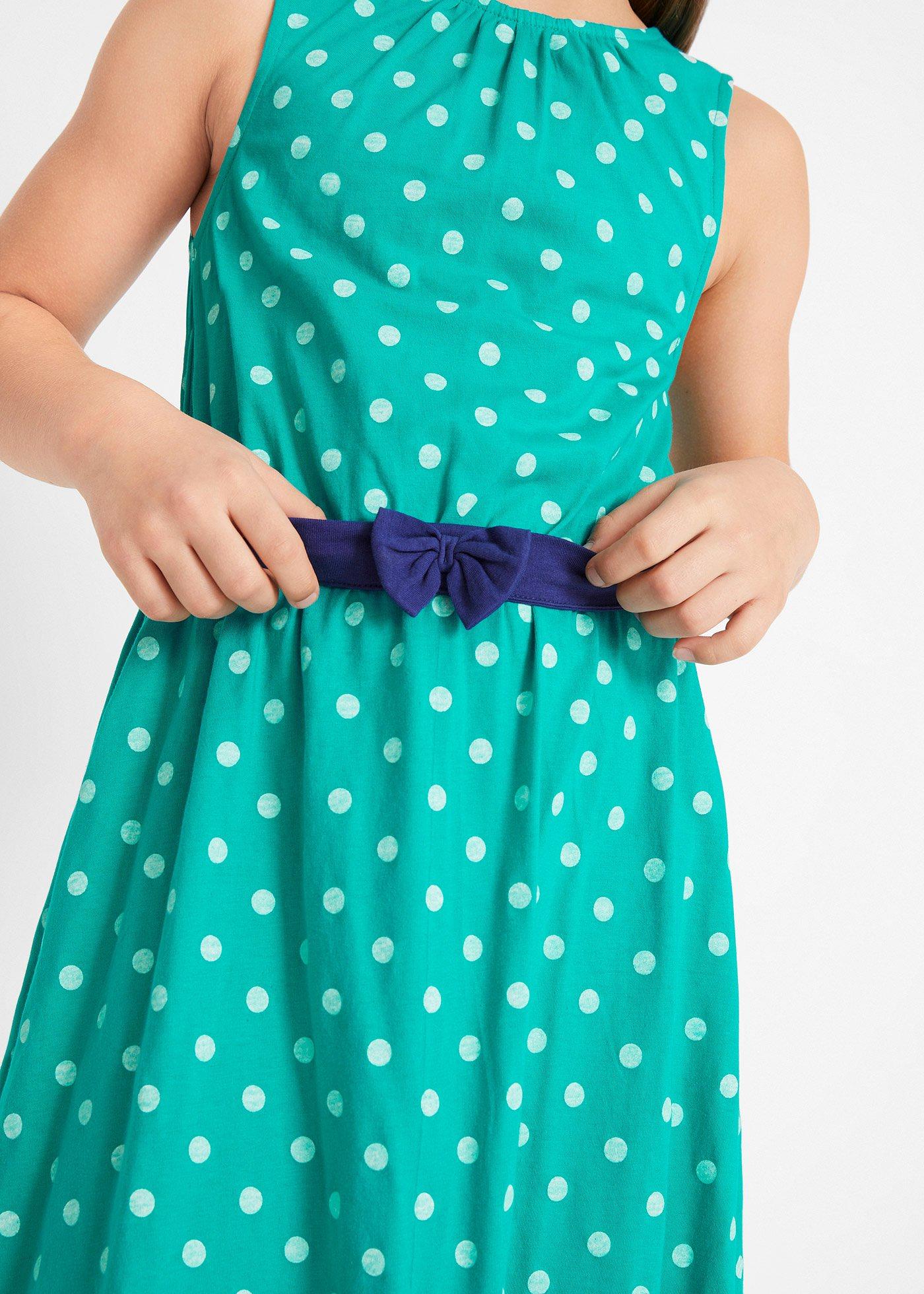 Sukienka z dżerseju z czystej bawełny - Bonprix