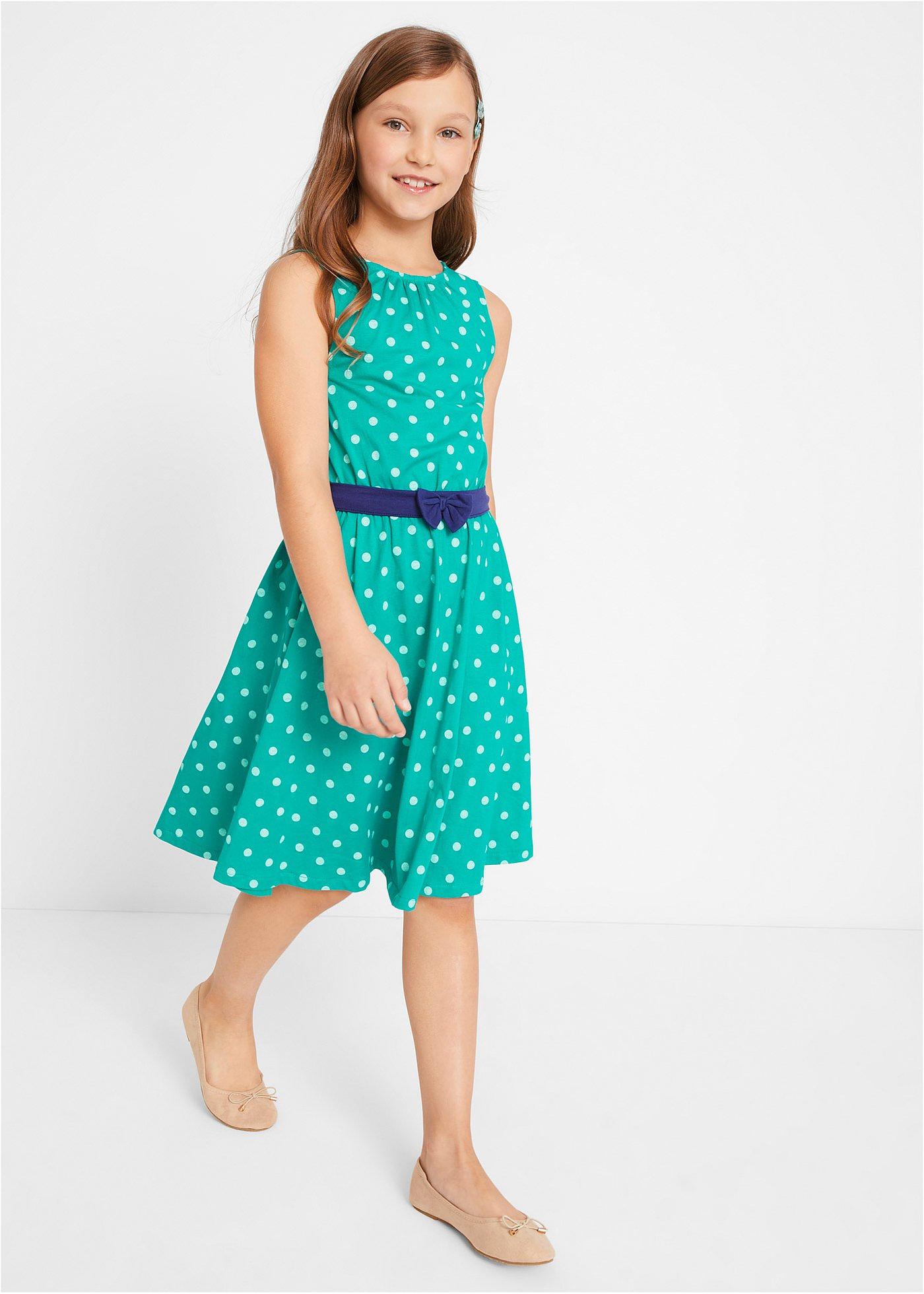 Sukienka z dżerseju z czystej bawełny - Bonprix