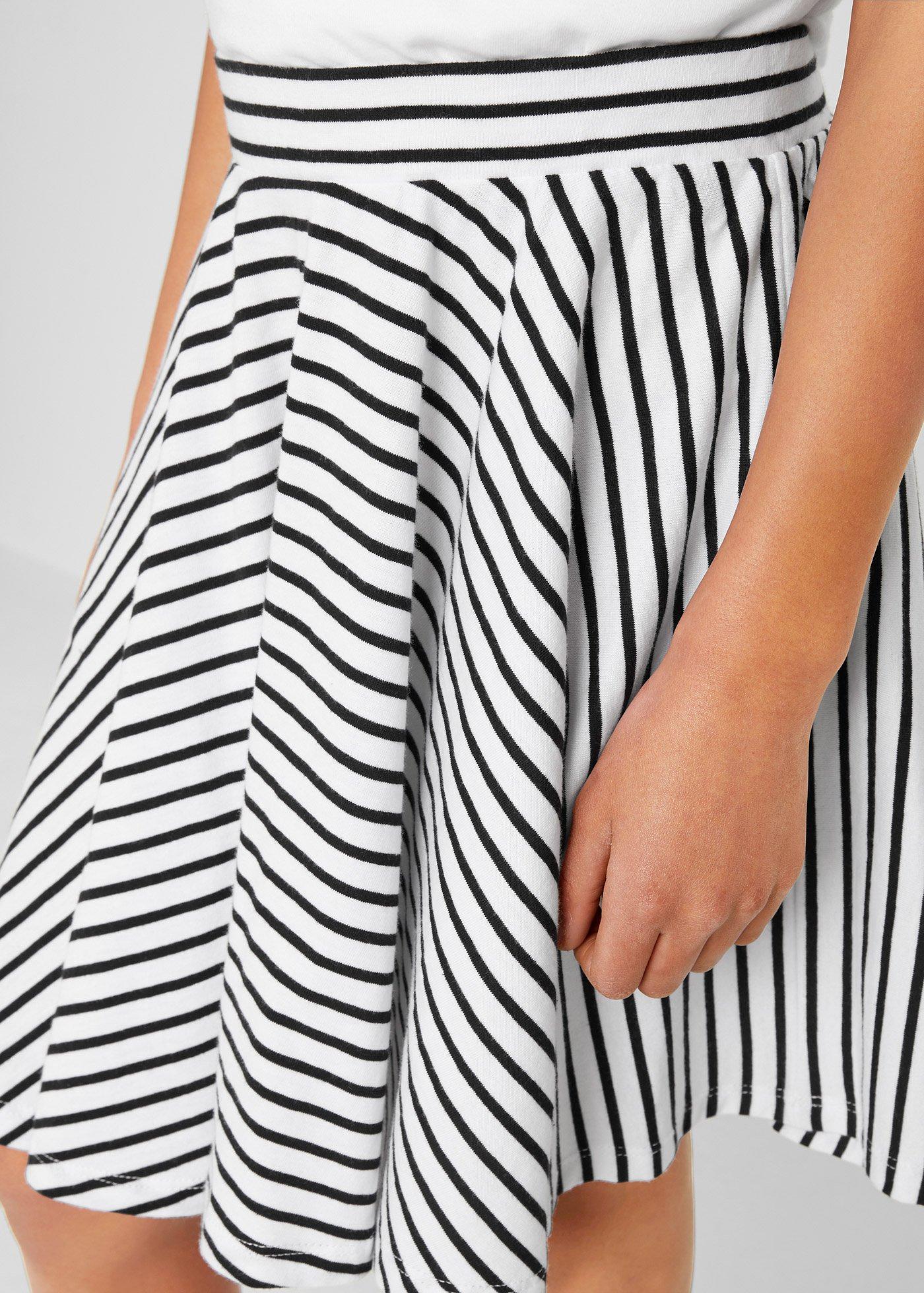 Spódnica z dżerseju z czystej bawełny organicznej  (2 szt.) - Bonprix