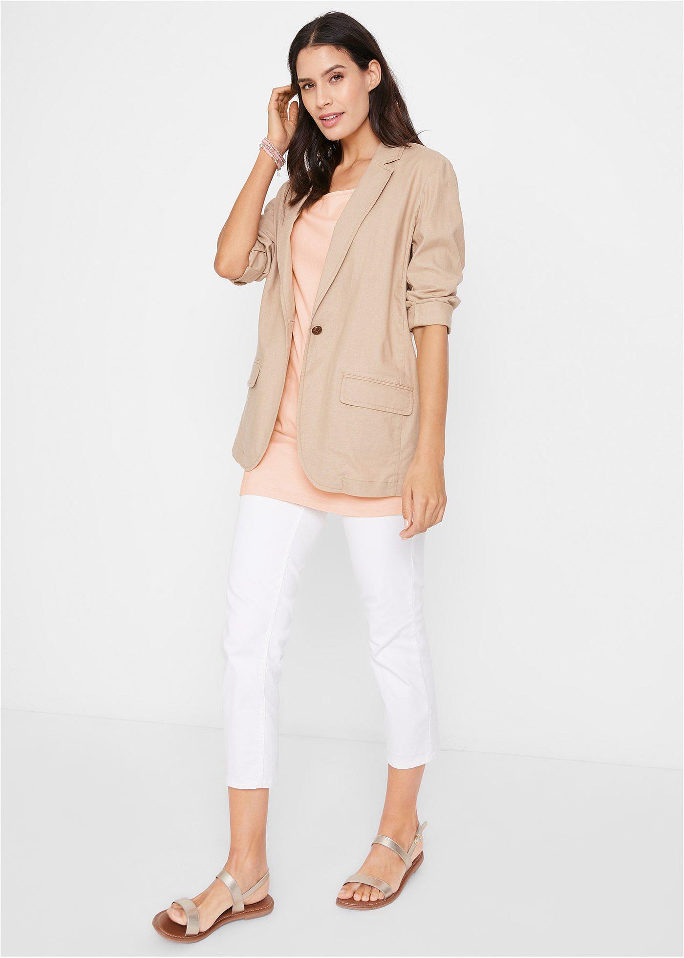 Długi shirt (2 szt.) - Bonprix