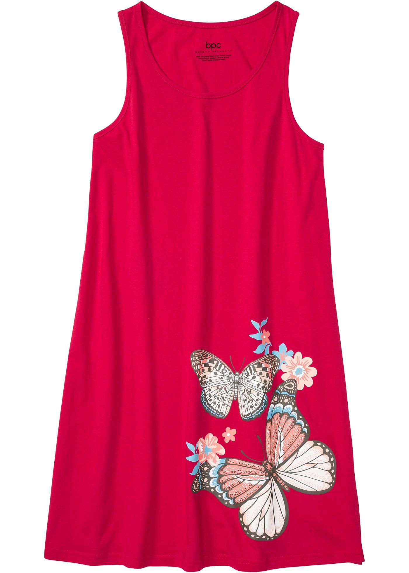 Bawełniana krótka koszula nocna - Bonprix