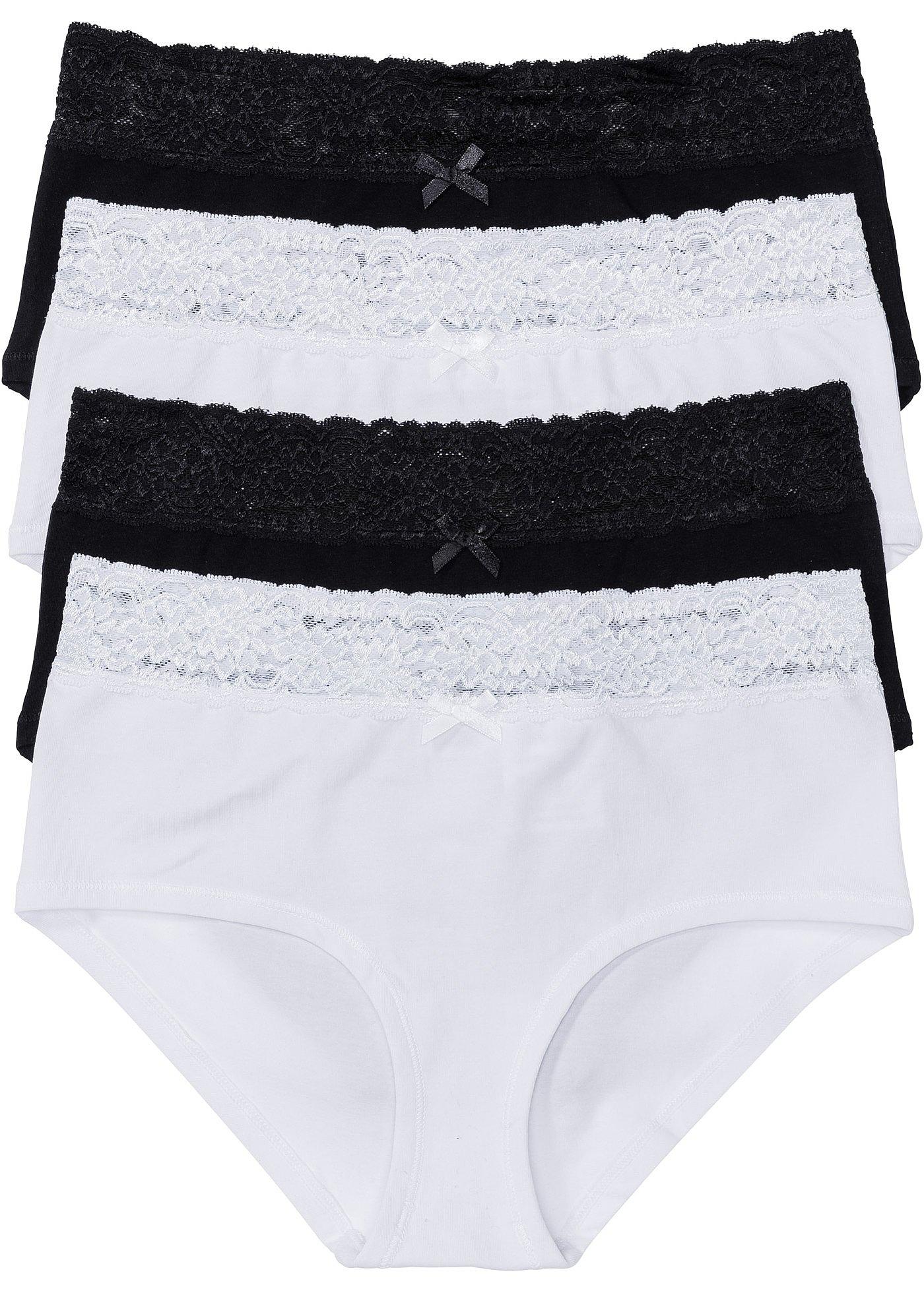 Figi panty maxi (4 pary) - Bonprix