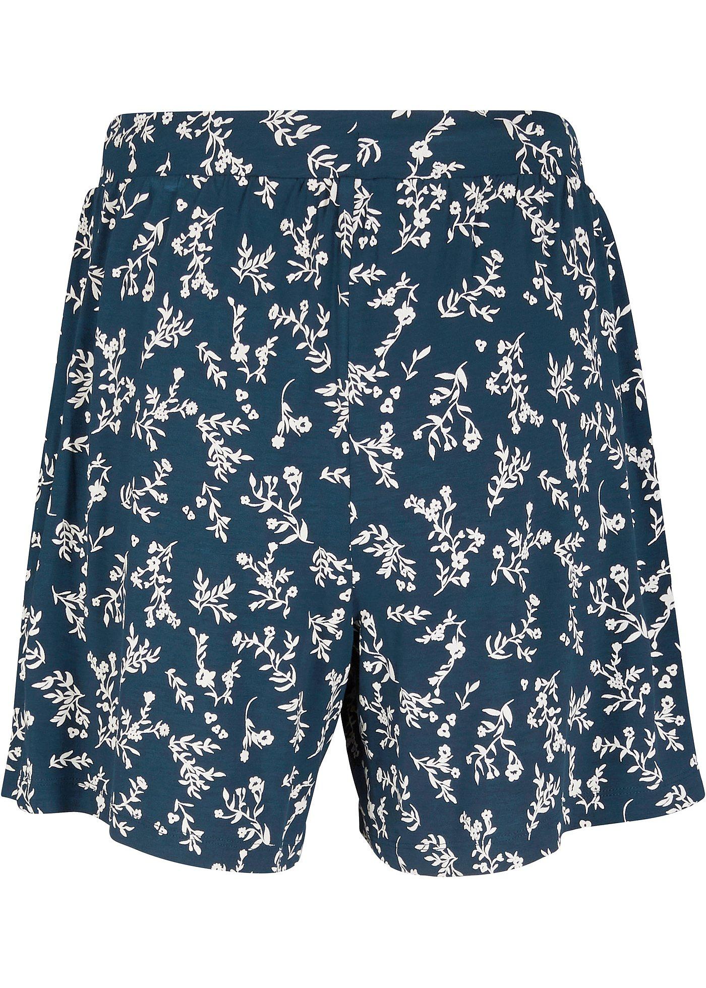 Jersey-Shorts mit Bindeband