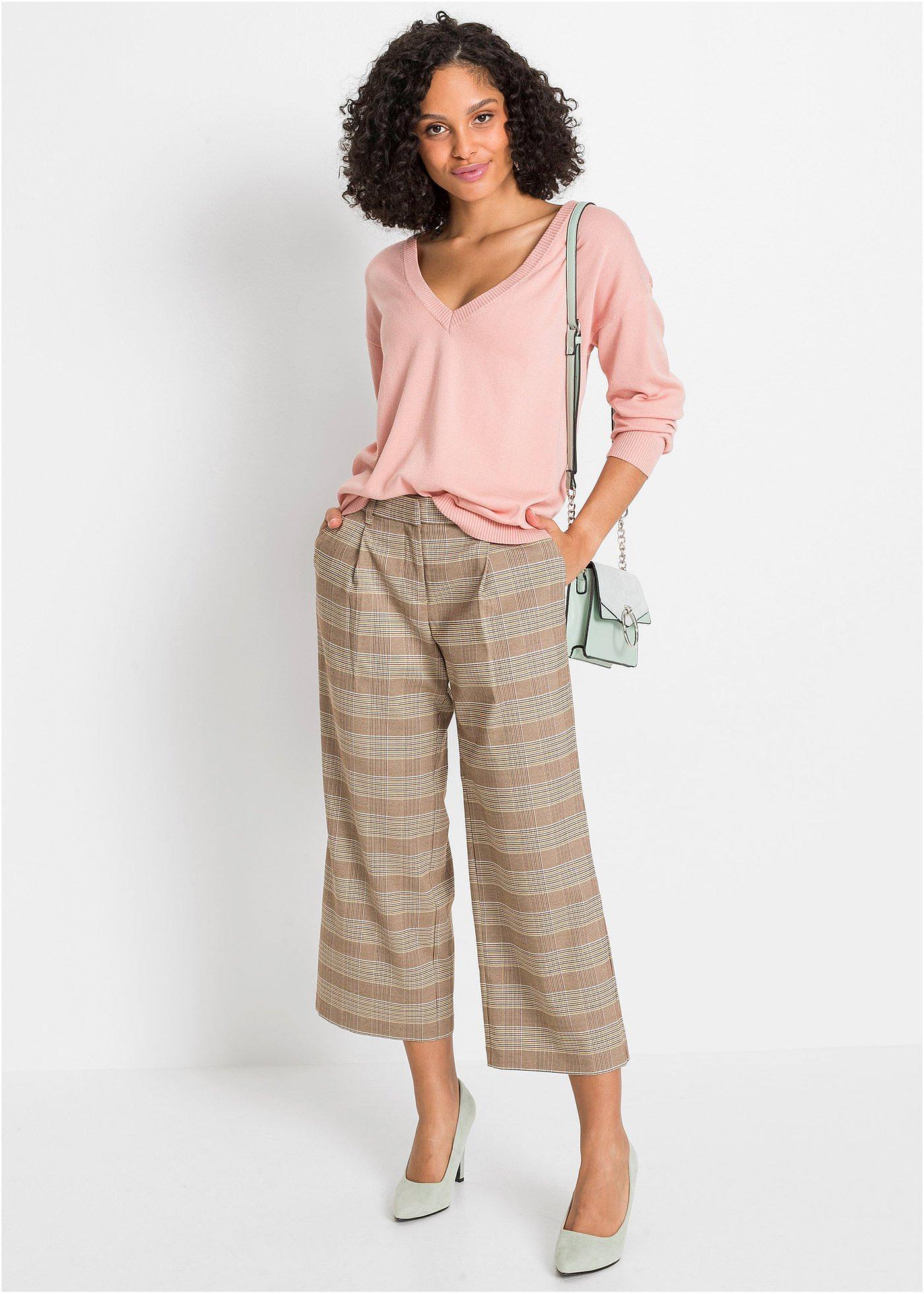 Sweter oversize z mieszanki wiskozy - Bonprix