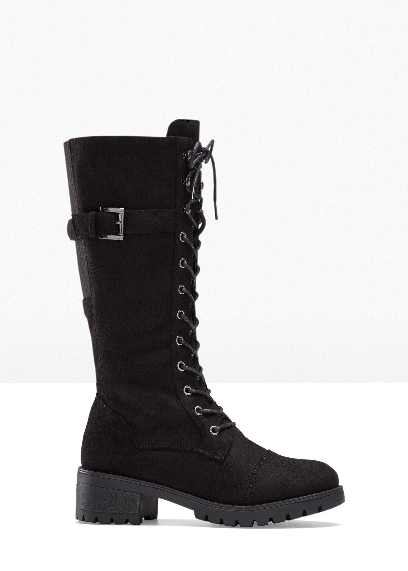 Kozaki sznurowane - Bonprix