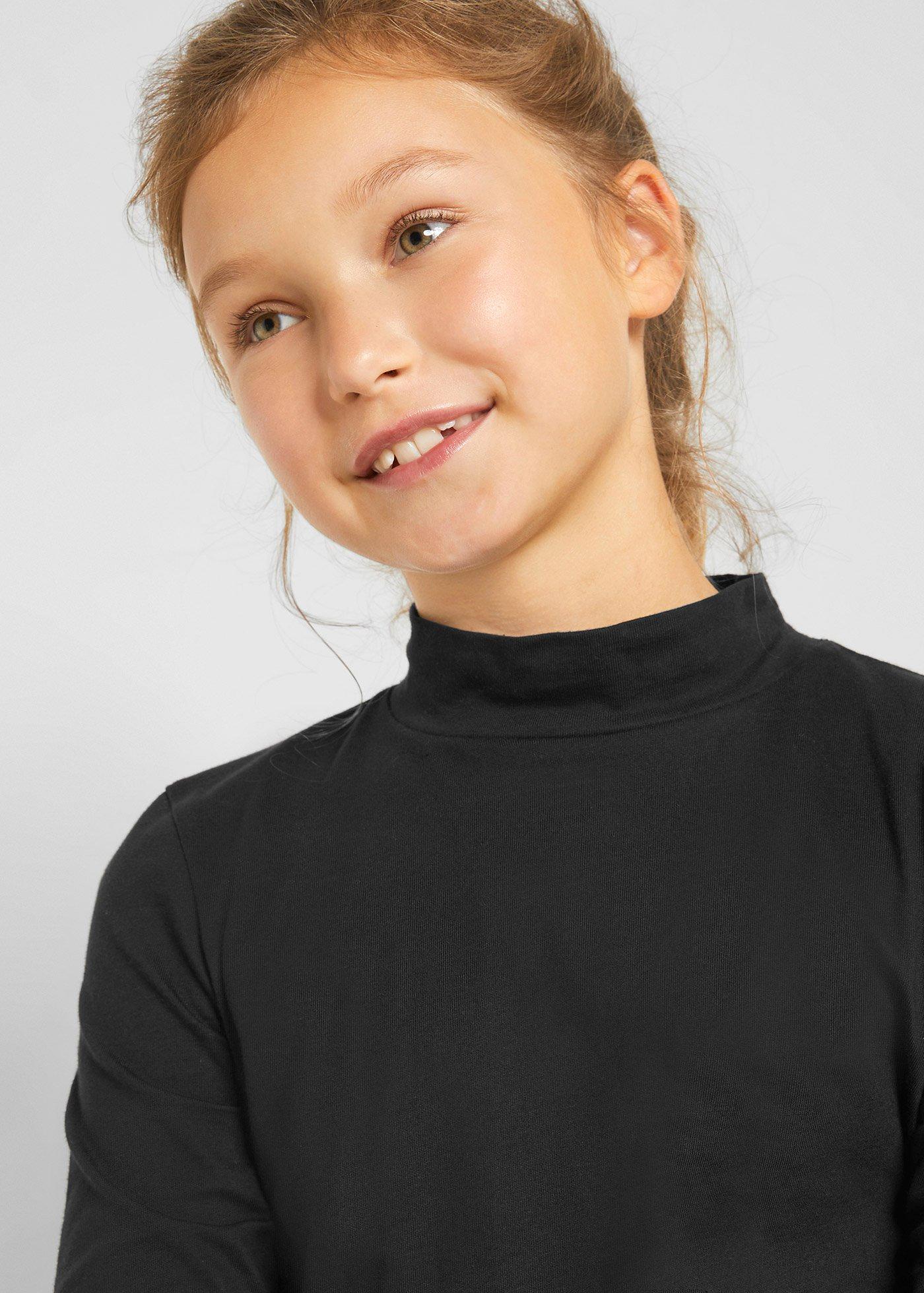 Koszulka z golfem (2 szt.) - Bonprix