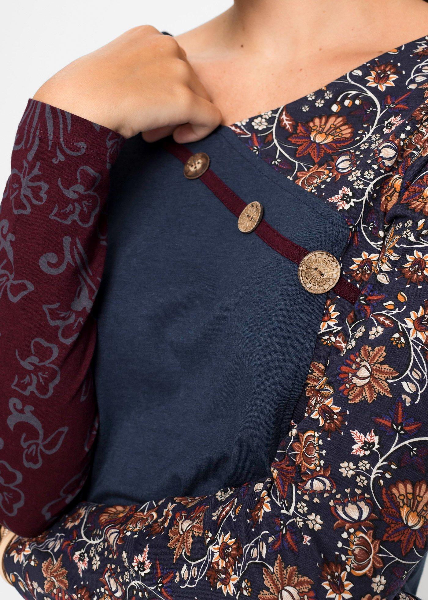 Shirt z guzikami - Bonprix