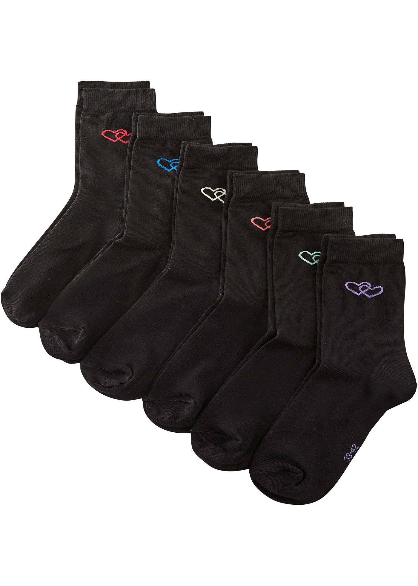 Socken mit Bio-Baumwolle (6er Pack)