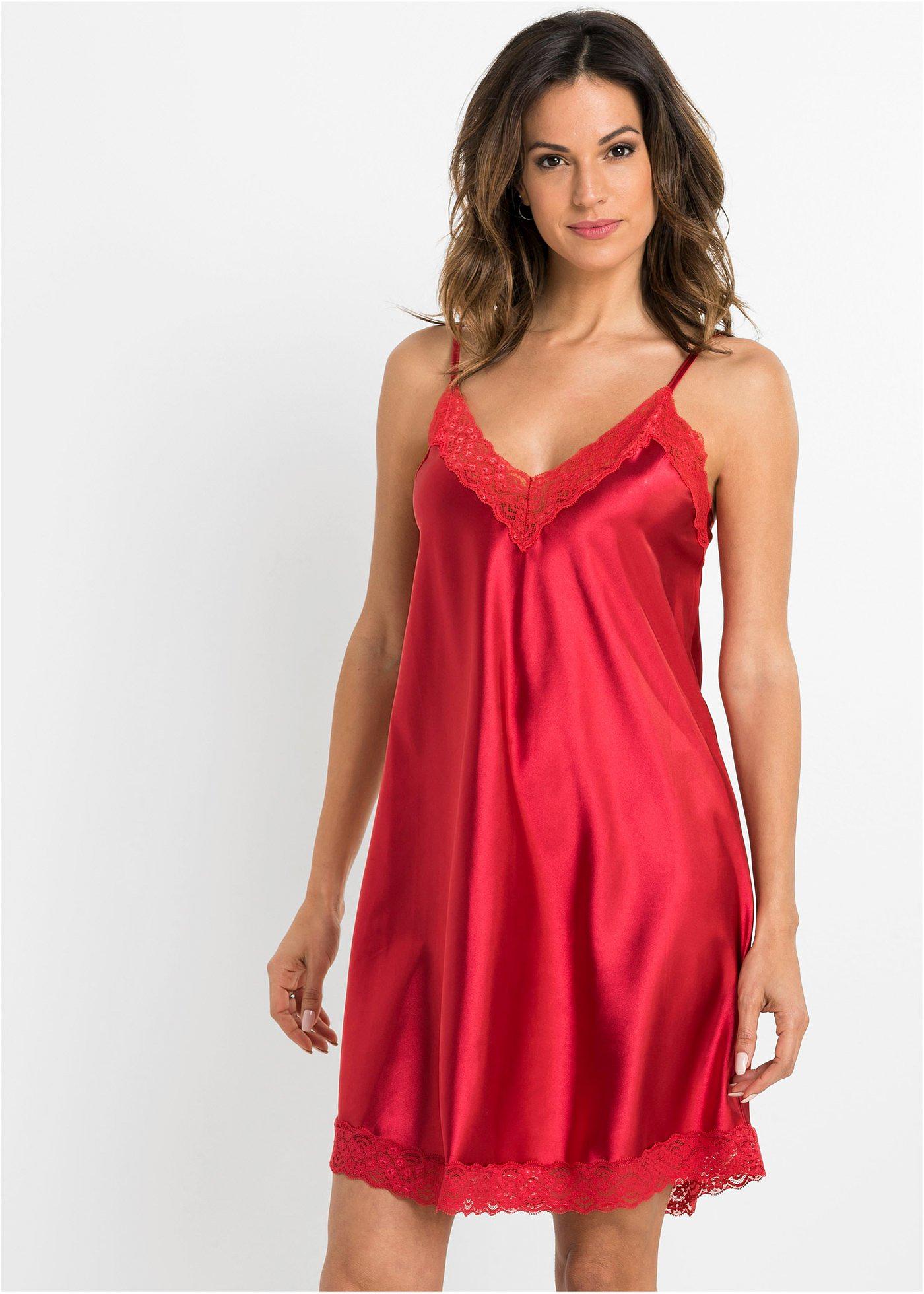 Ozdobna koszulka nocna - Bonprix