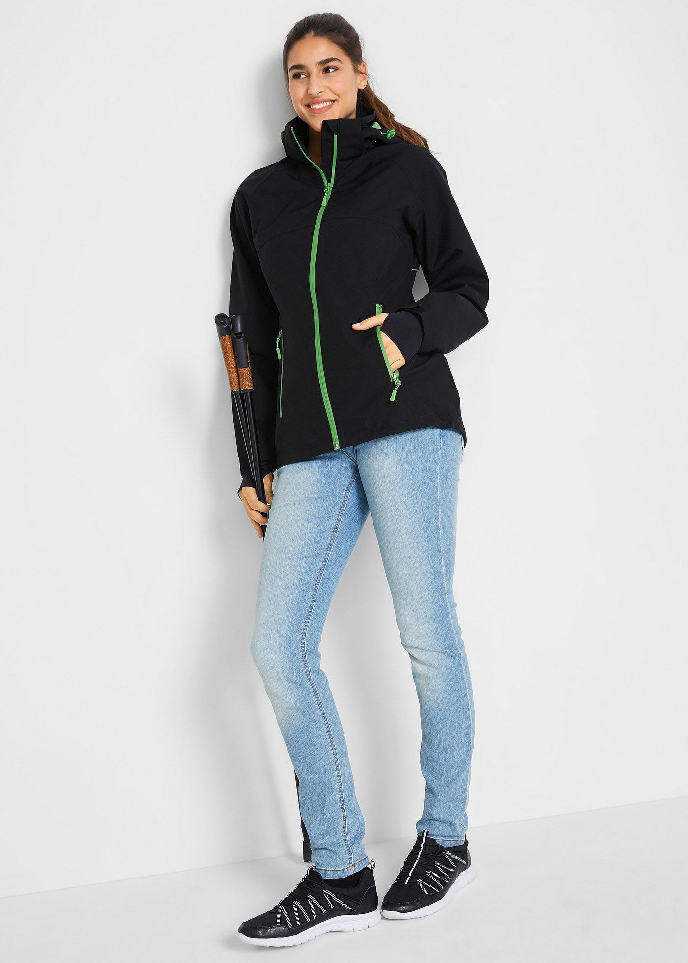 Nieprzemakalna kurtka funkcyjna z odblaskowymi elementami - Bonprix