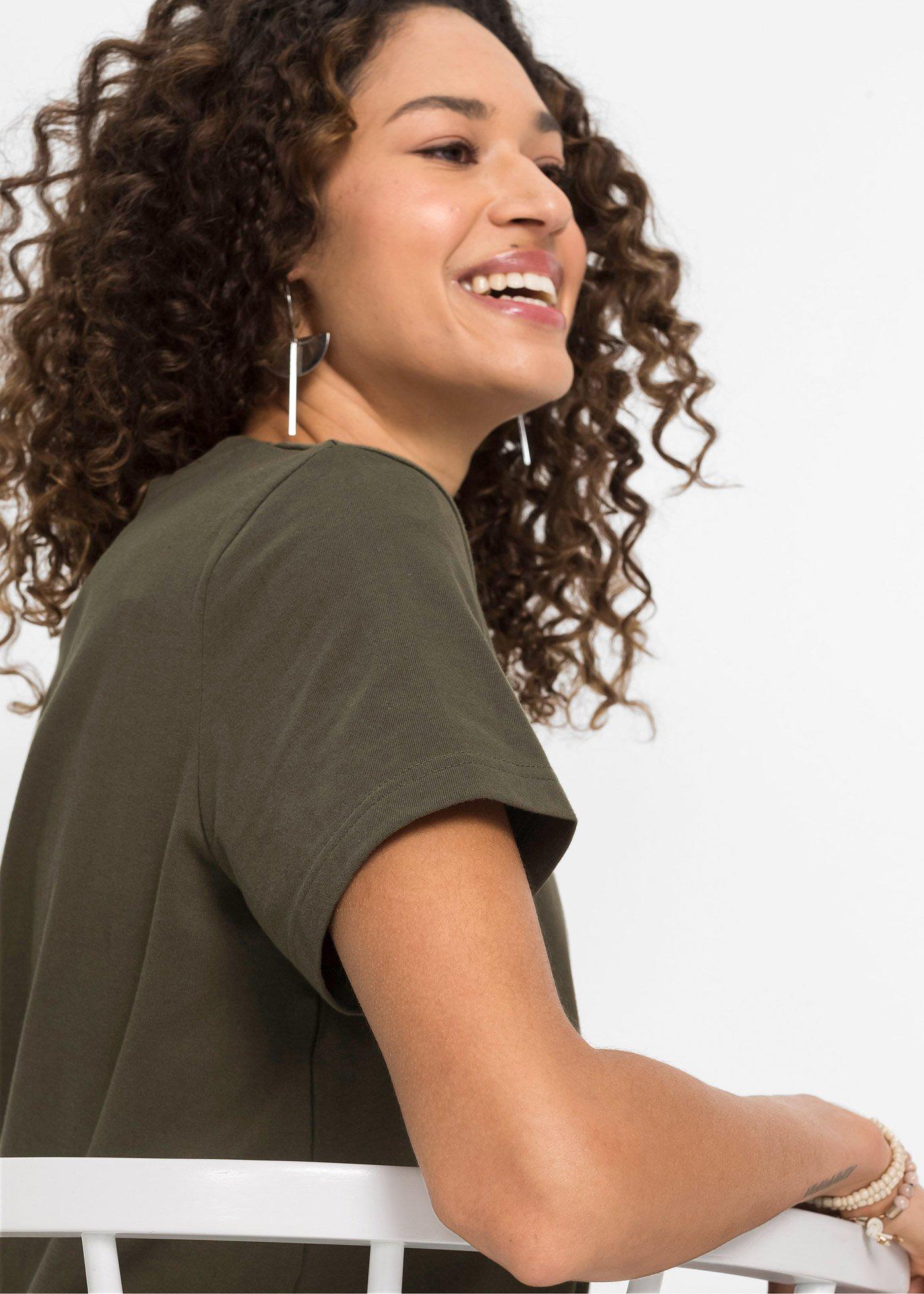 T-shirt z czystej bawełny - Bonprix