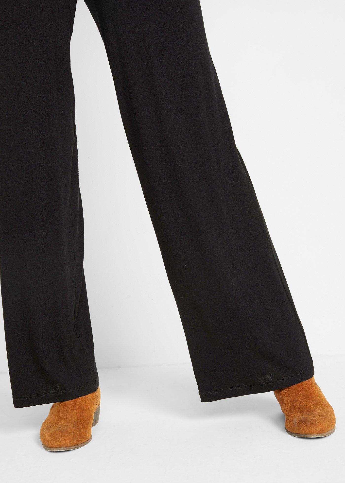 Spodnie z dżerseju - Bonprix