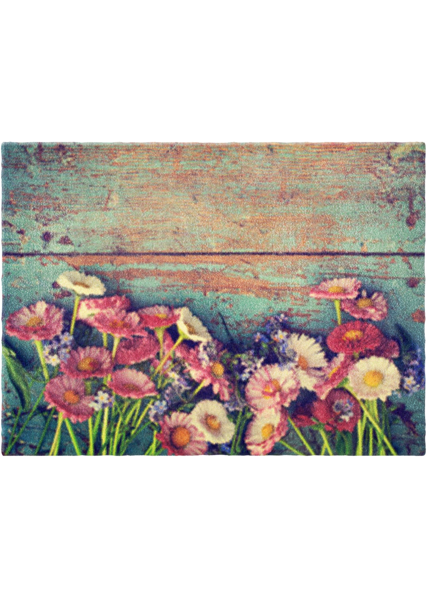 Fußmatte mit floralem Design