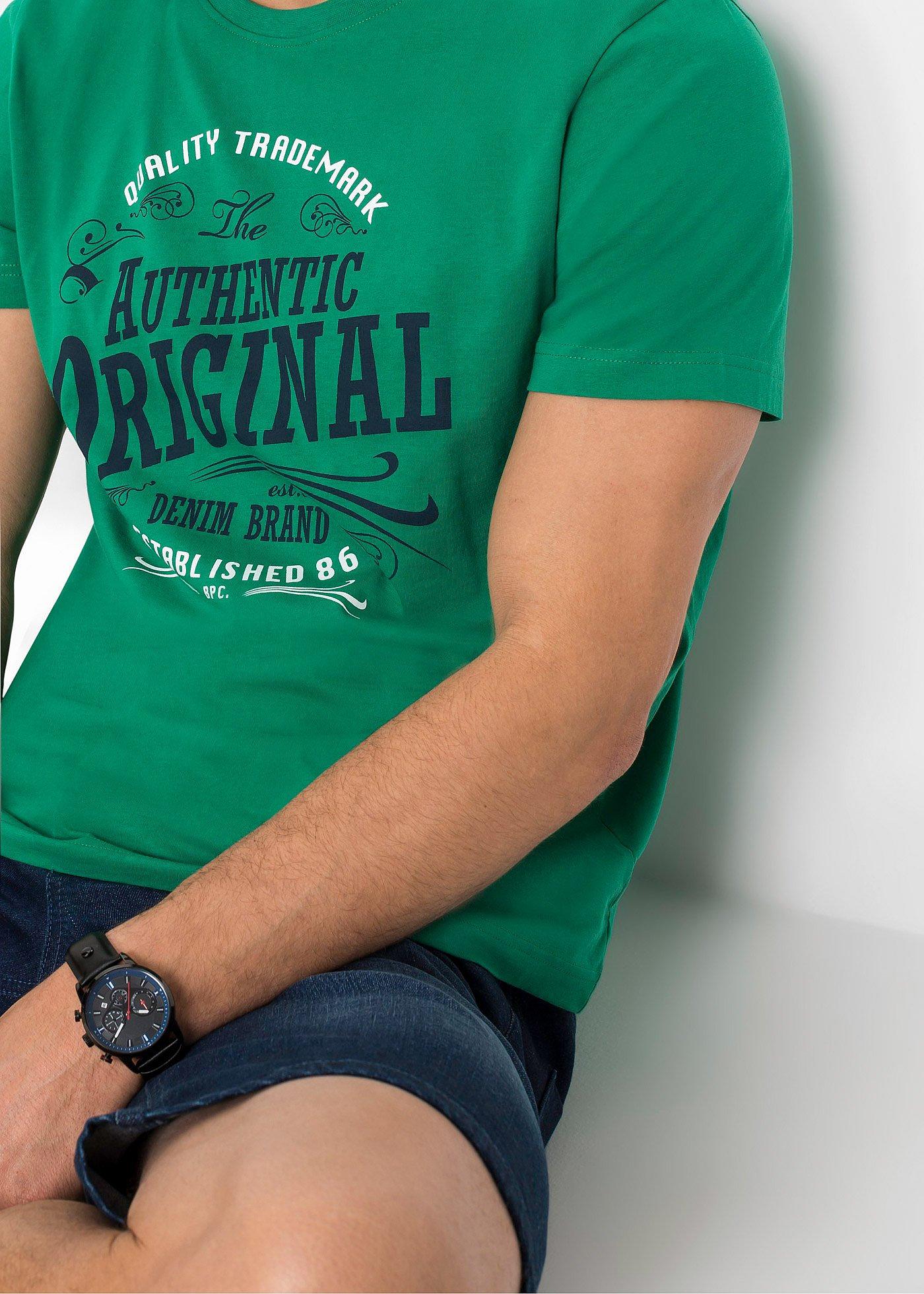 T-shirt z czystej bawełny organicznej  (2 szt.) - Bonprix