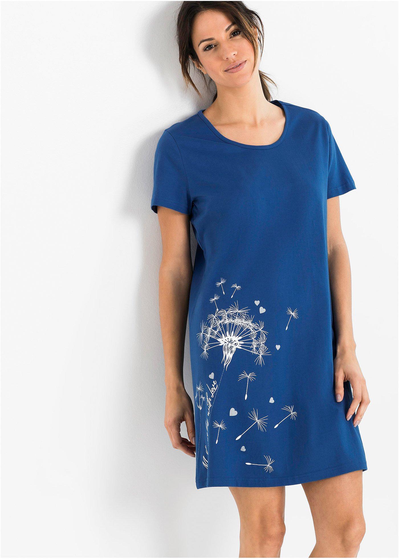 Koszula nocna z bawełny organicznej - Bonprix