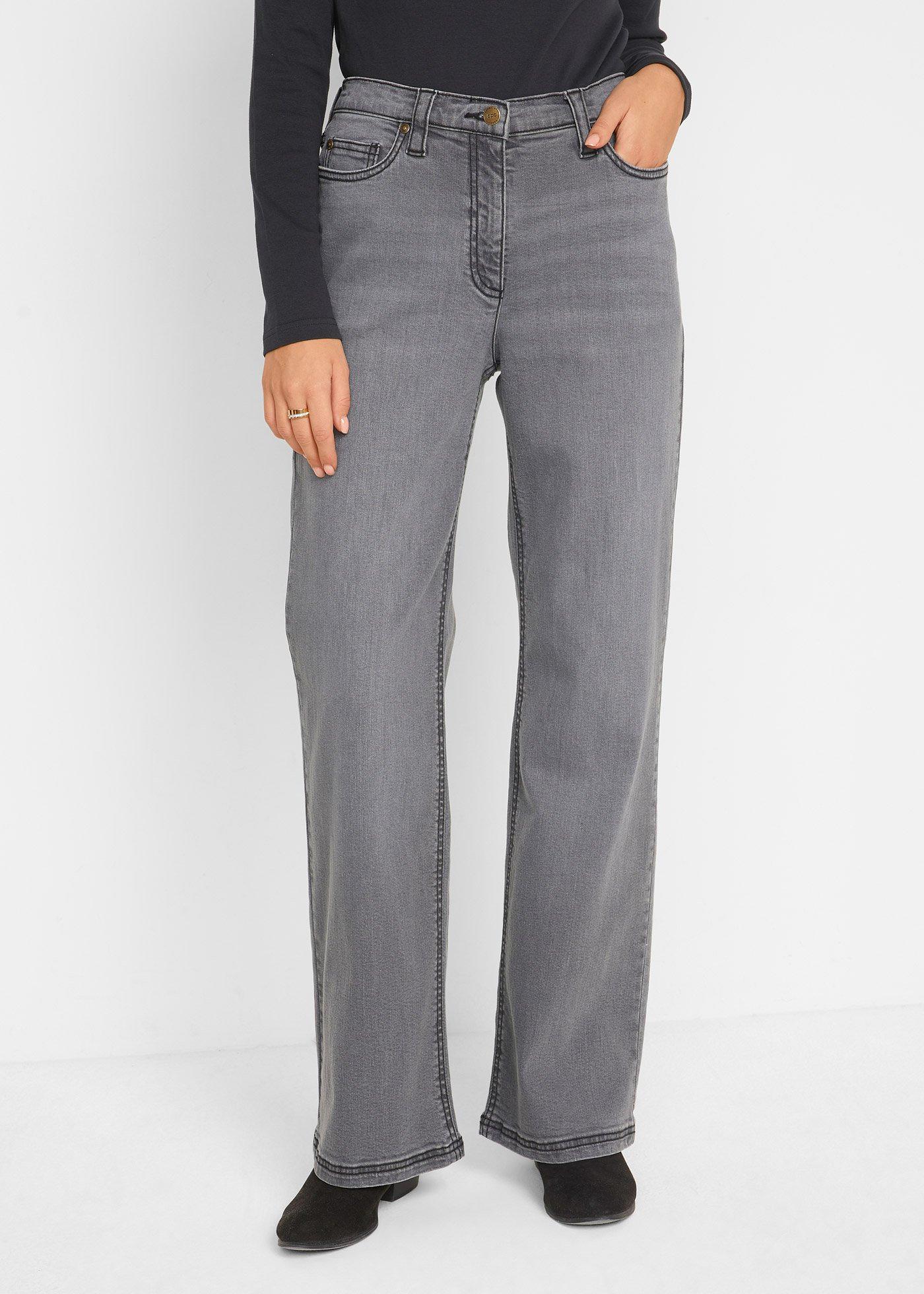 NUR DIE Treggings Jeans-Look - Bequeme Stretch-Hose Mit Taschen Damen