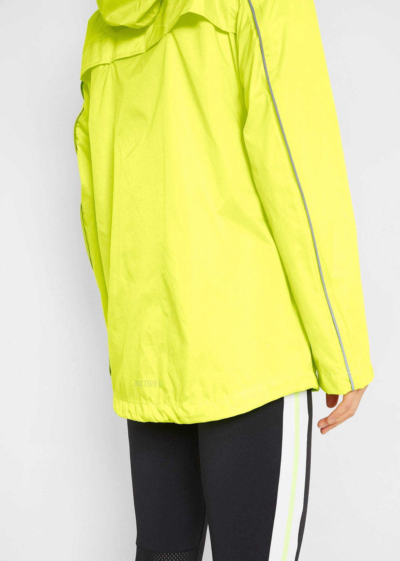 Kurtka funkcjonalna z odblaskowymi elementami, z materiału odpychającego wodę - Bonprix