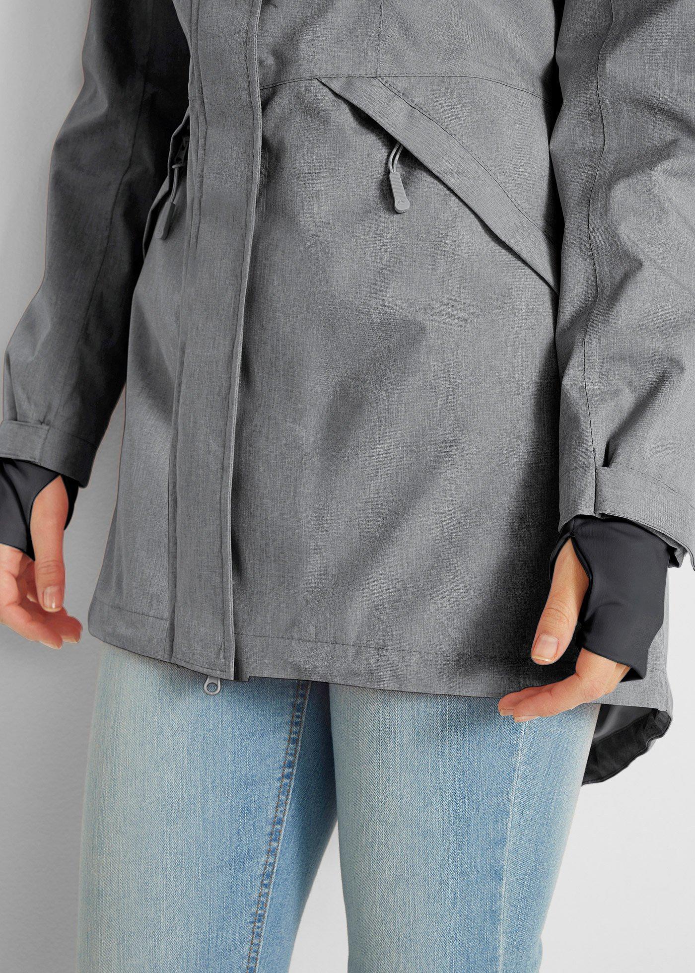 Parka funkcjonalna, z materiału odpychającego wodę - Bonprix
