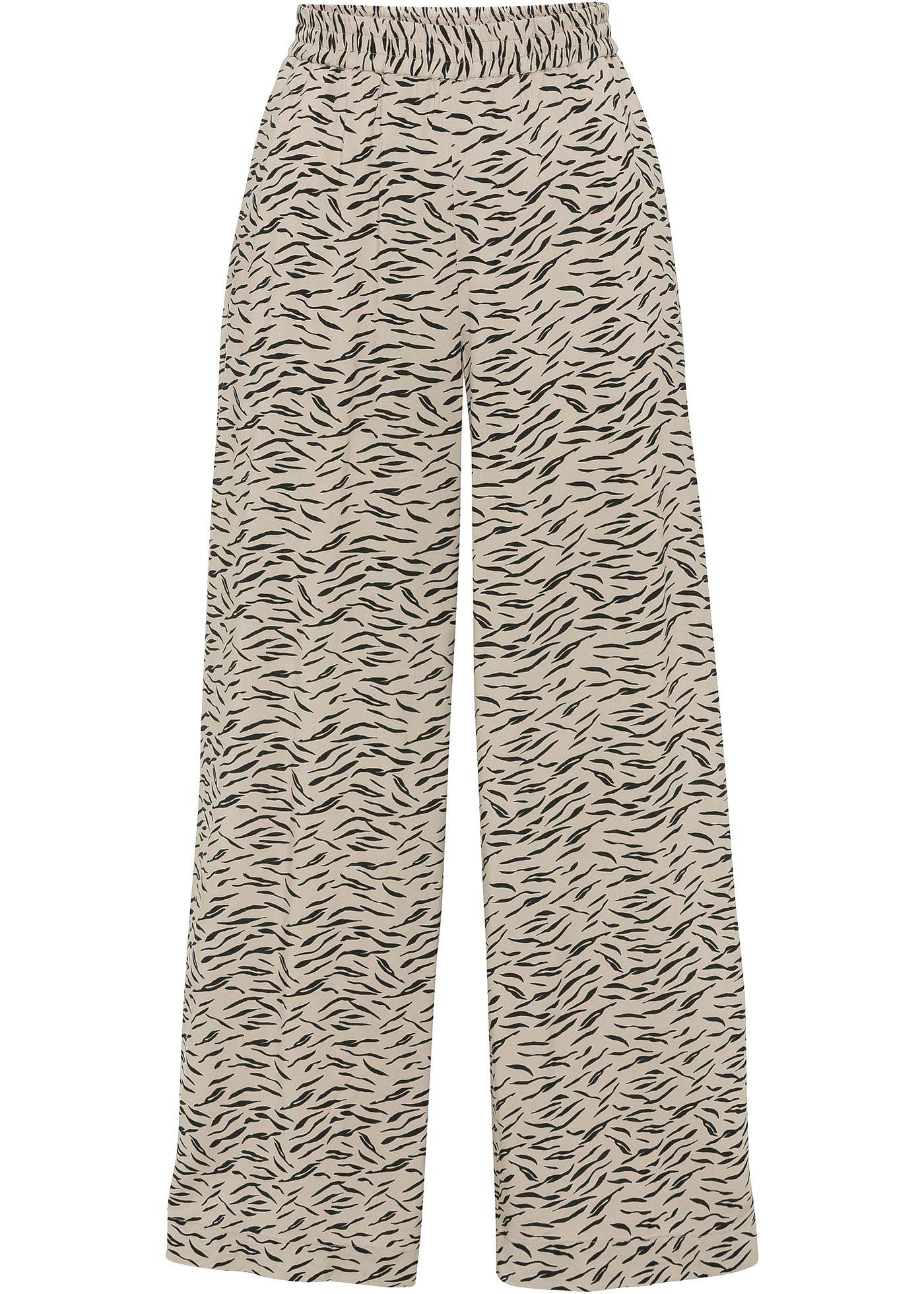 Pantalon palazzo imprimé