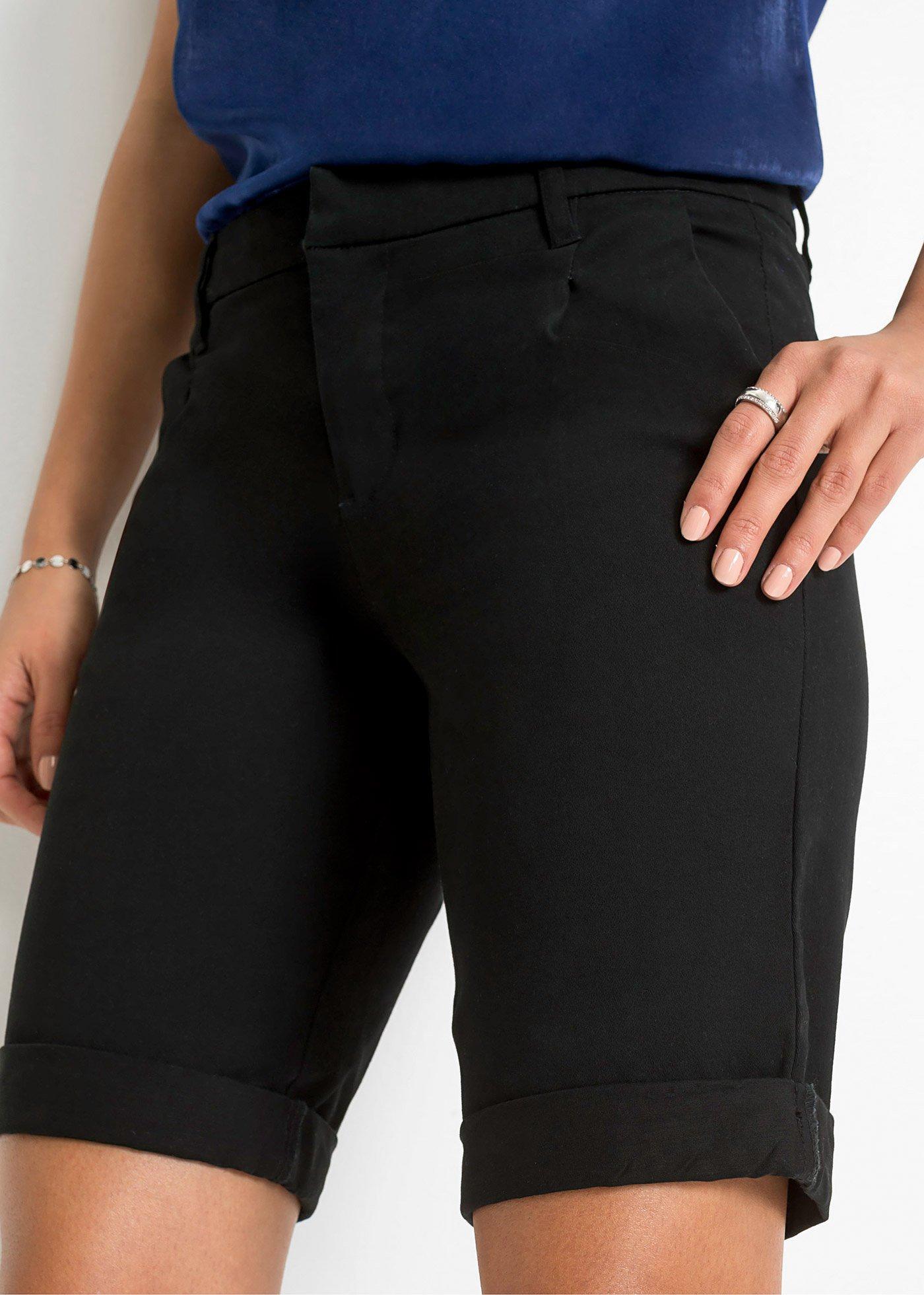 Bermudy ze stretchem - Bonprix