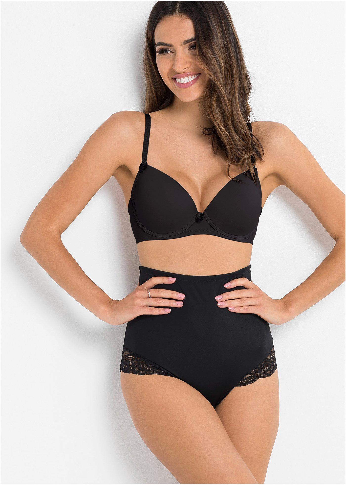 Figi panty shape (2 pary), lekki stopień modelowania sylwetki - Bonprix