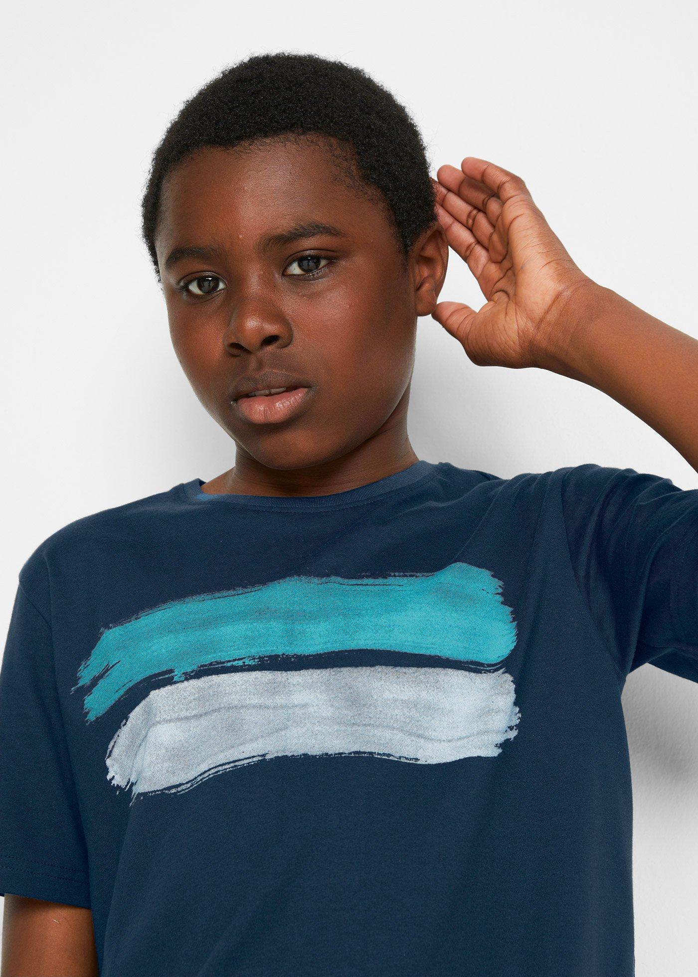 T-shirt w modnych kolorach - Bonprix