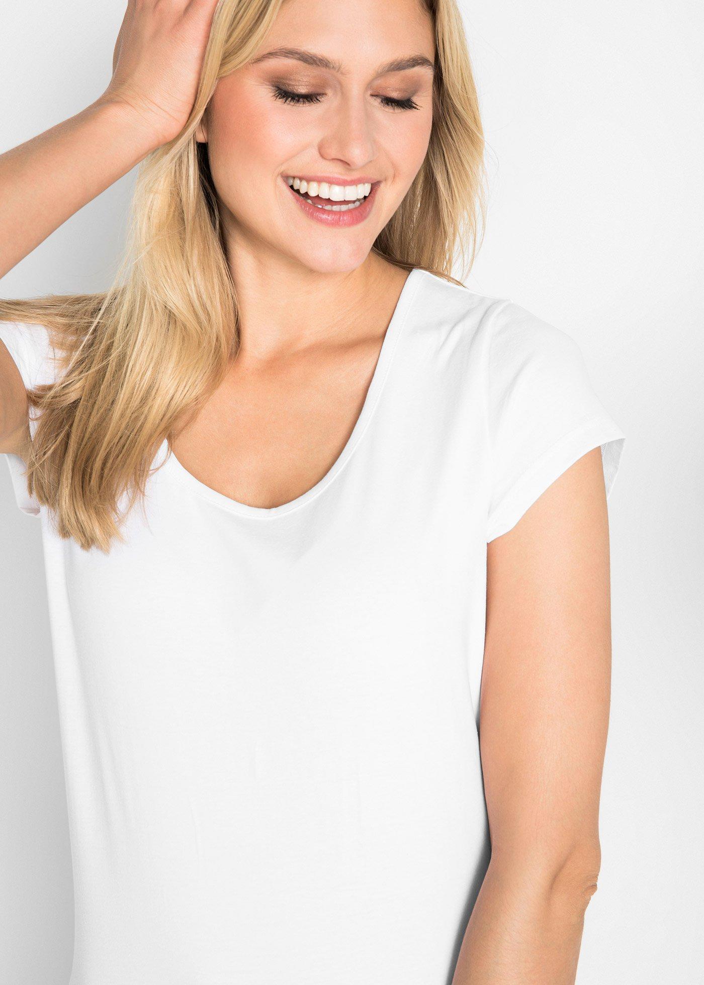 Dopasowany T-shirt - Bonprix