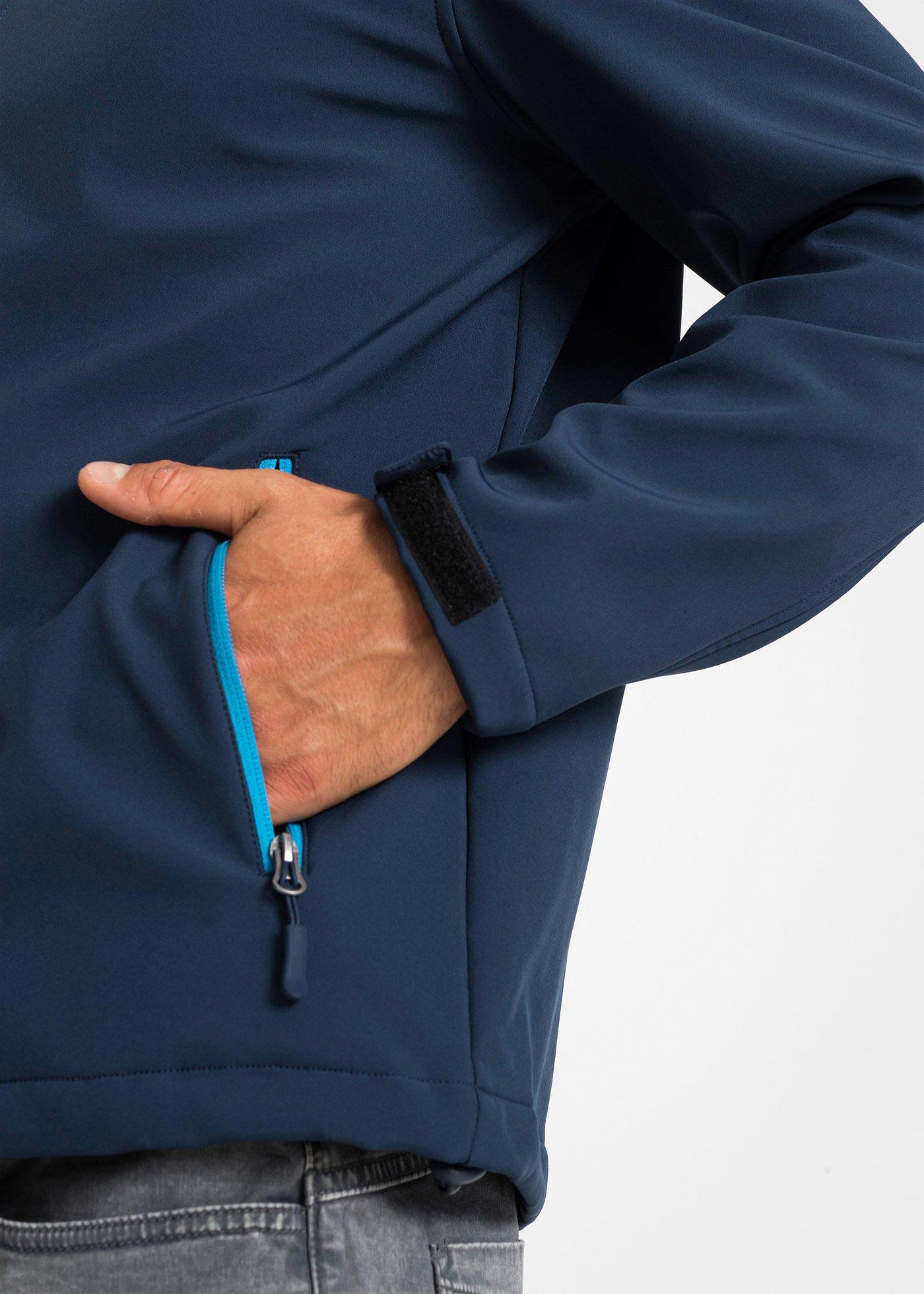 Kurtka softshell z kapturem - Bonprix