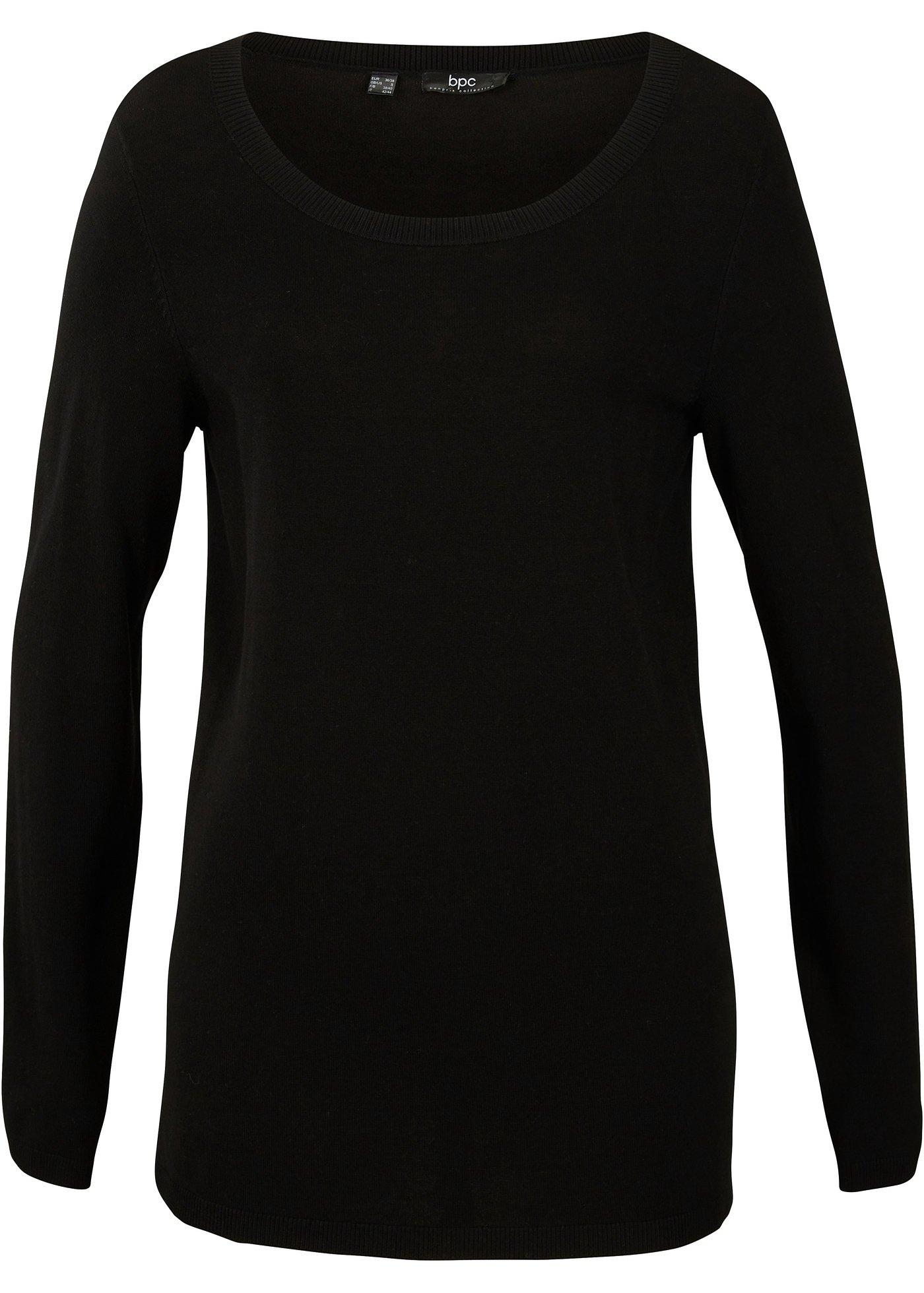 Feinstrickpullover, langarm