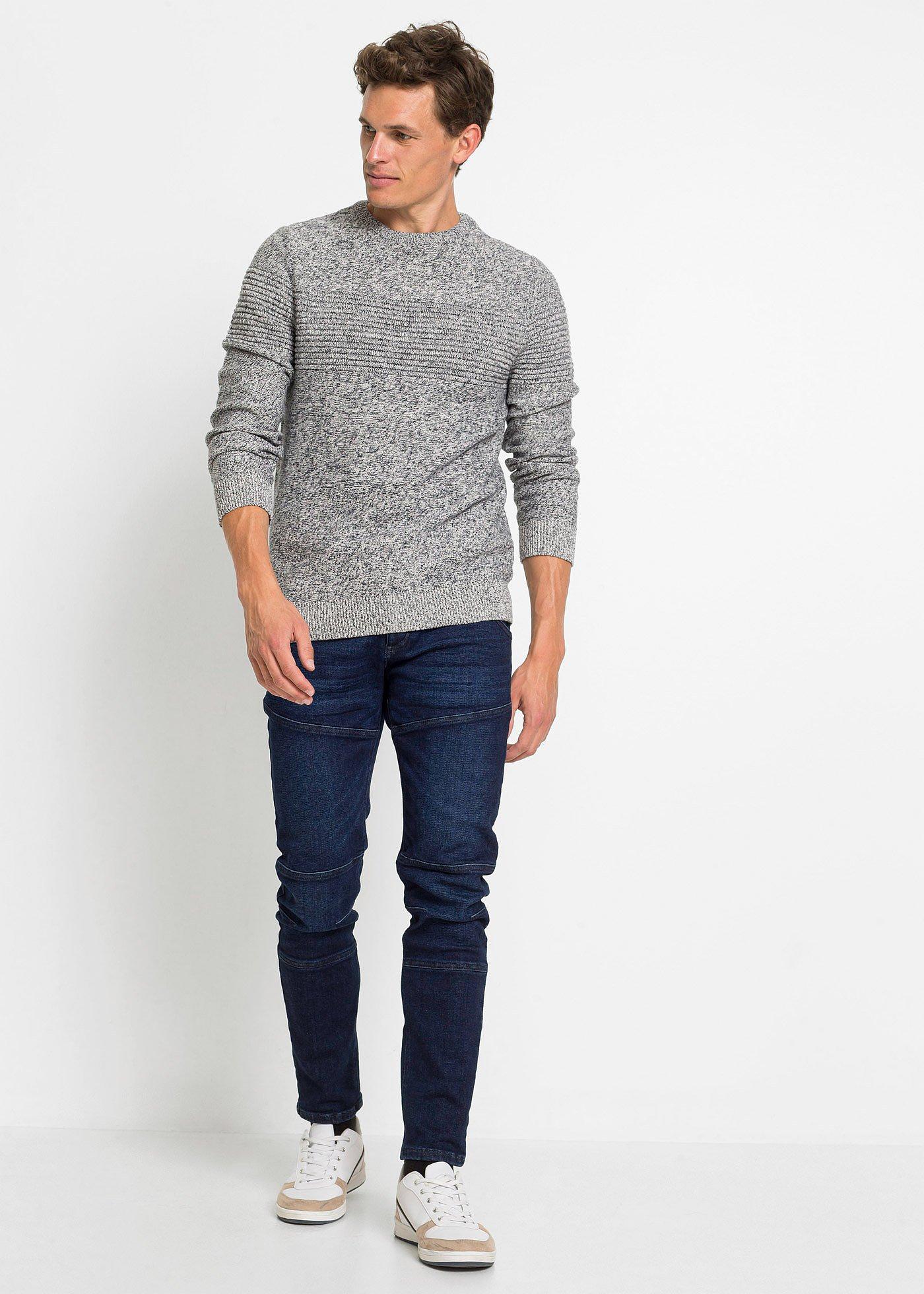 Sweter z czystej bawełny - Bonprix