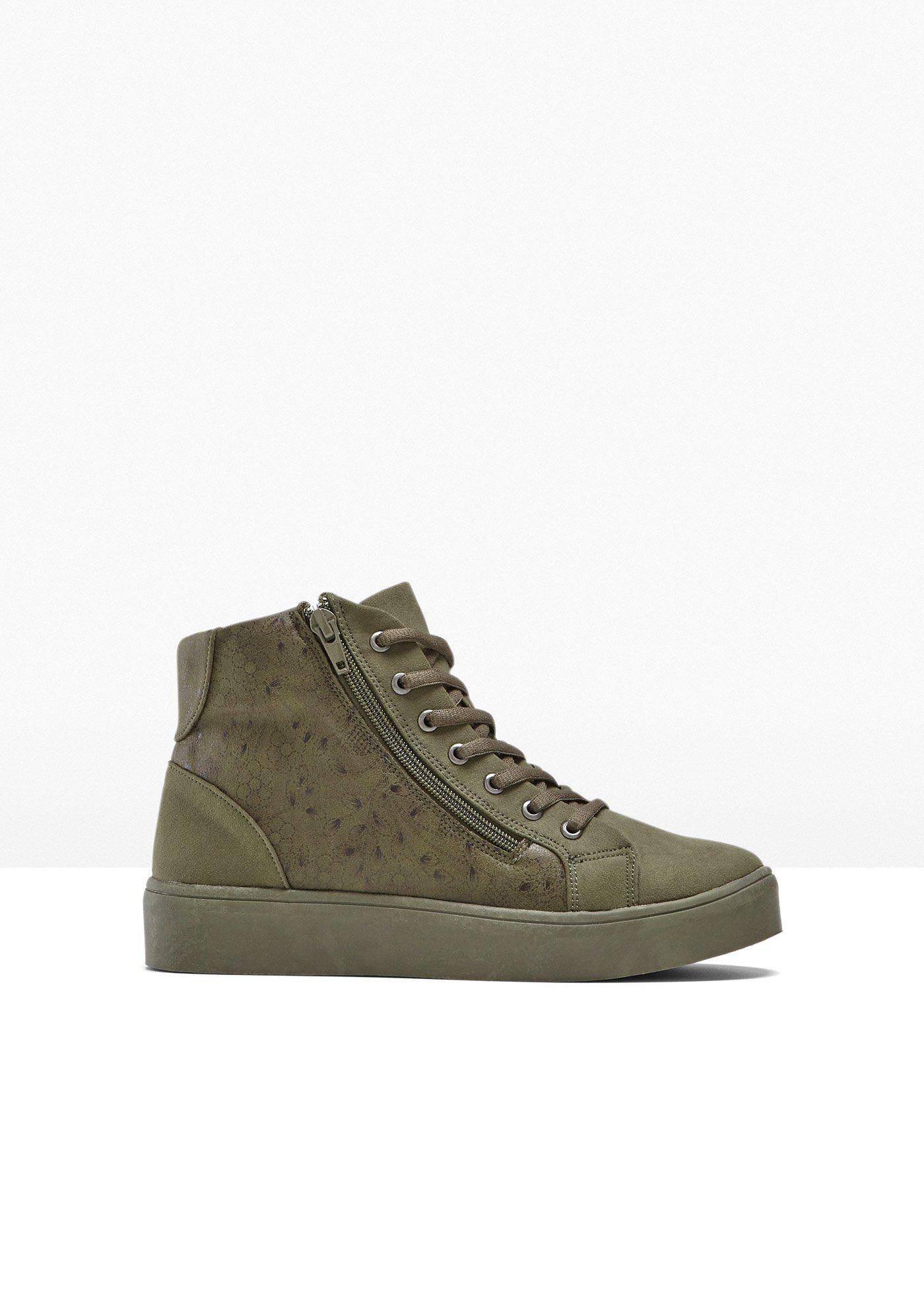 High top Plateau Sneaker