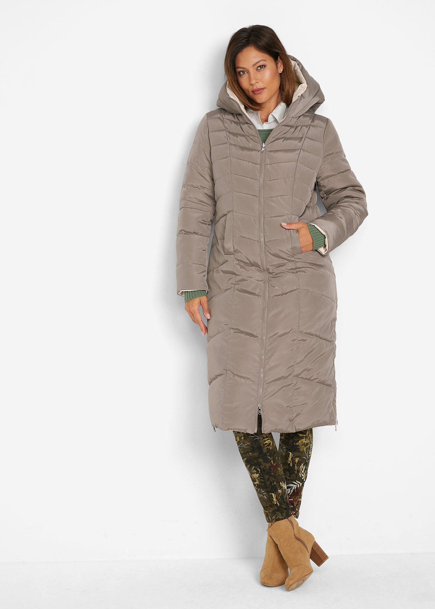 Płaszcz pikowany dwustronny - Bonprix