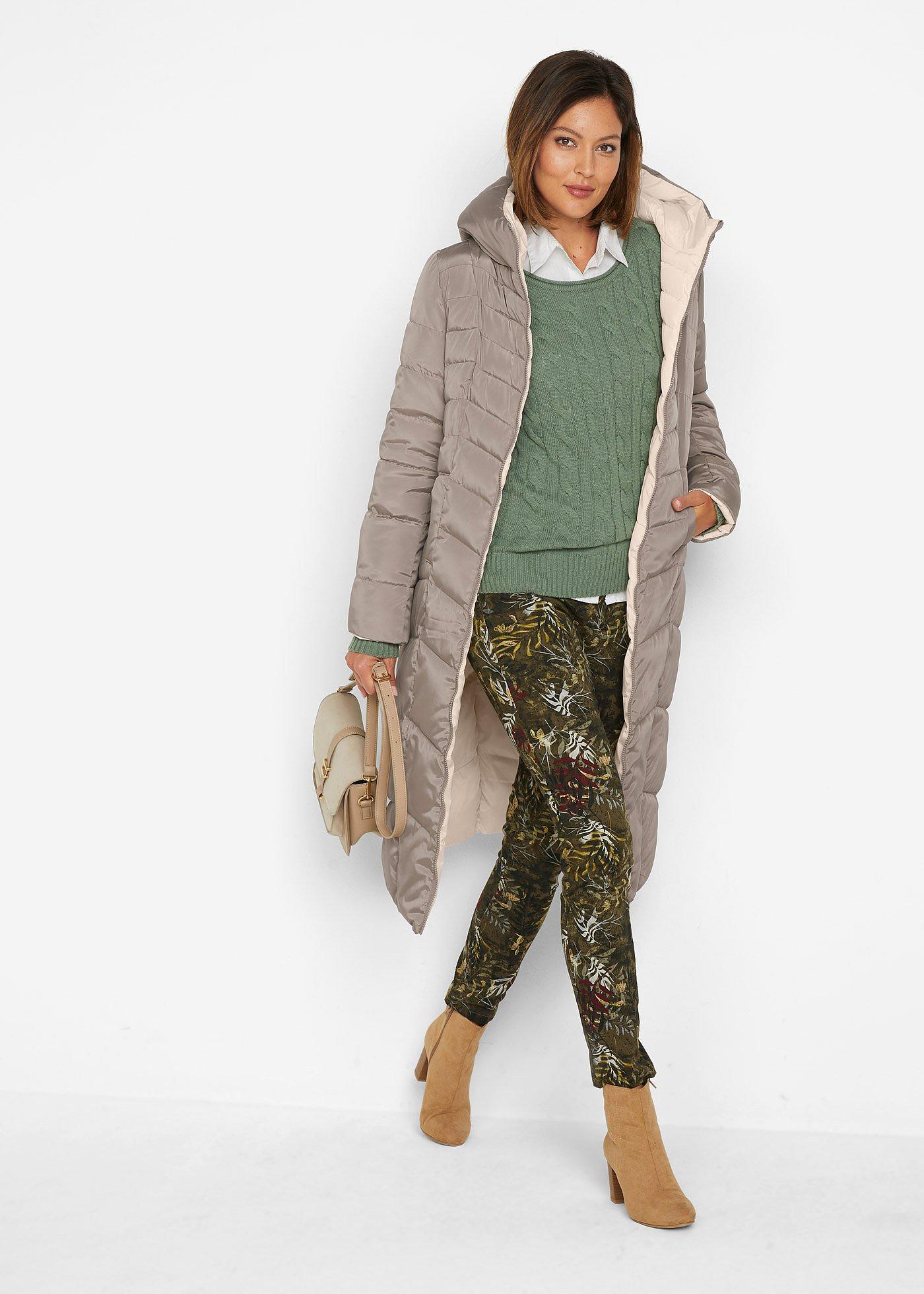 Płaszcz pikowany dwustronny - Bonprix