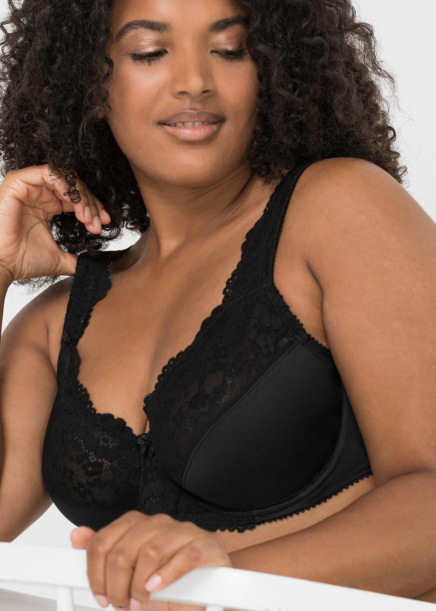 Biustonosz minimizer z wyściełanymi ramiączkami (2 szt.) - Bonprix