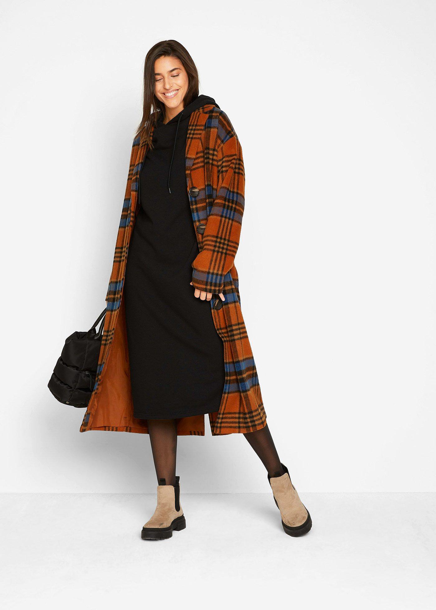 Sukienka dresowa  oversized - Bonprix