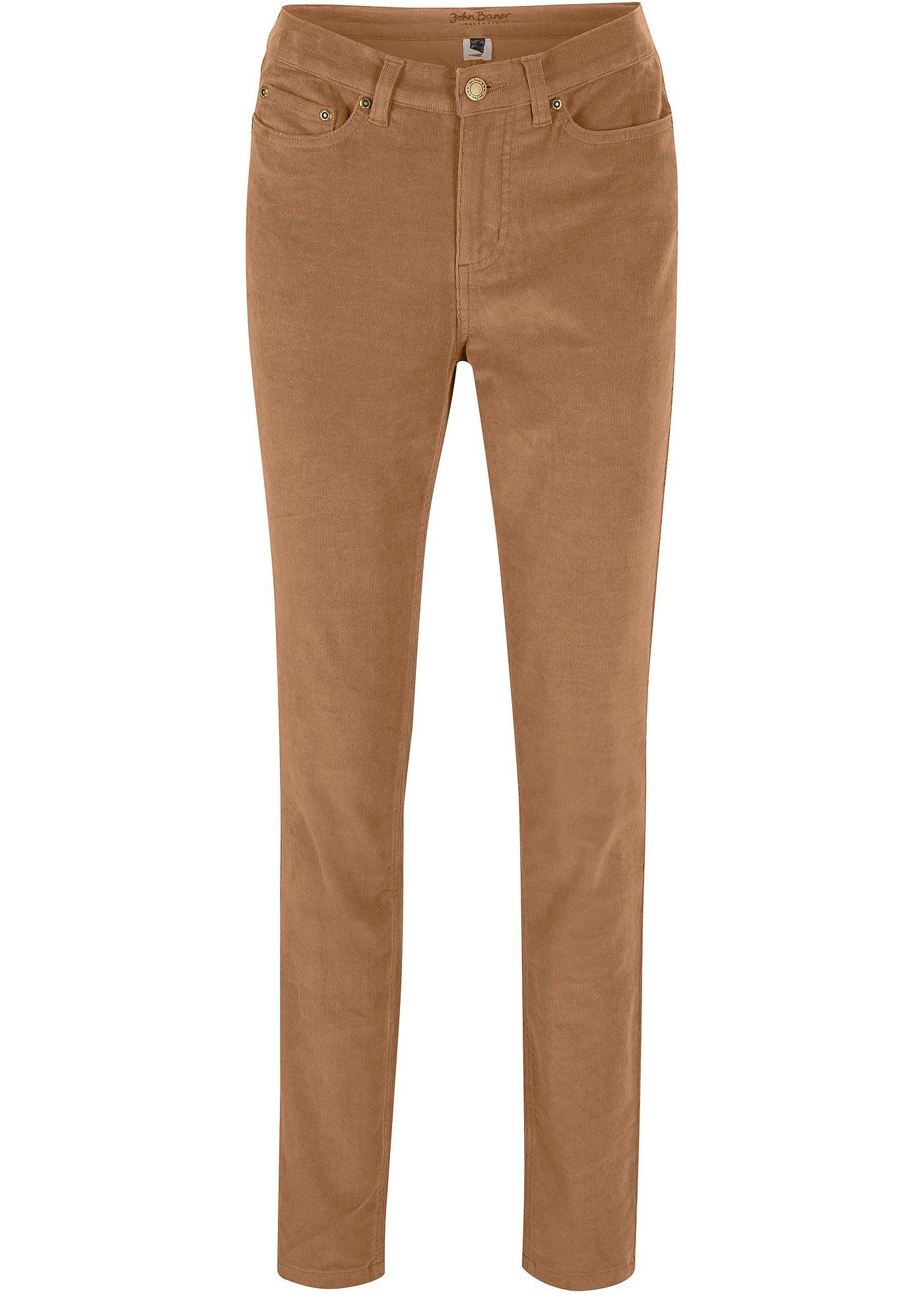 Skinny corduroy broek met stretch