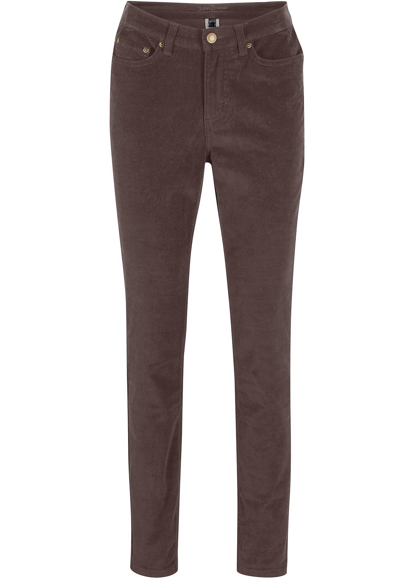 Skinny corduroy broek met stretch