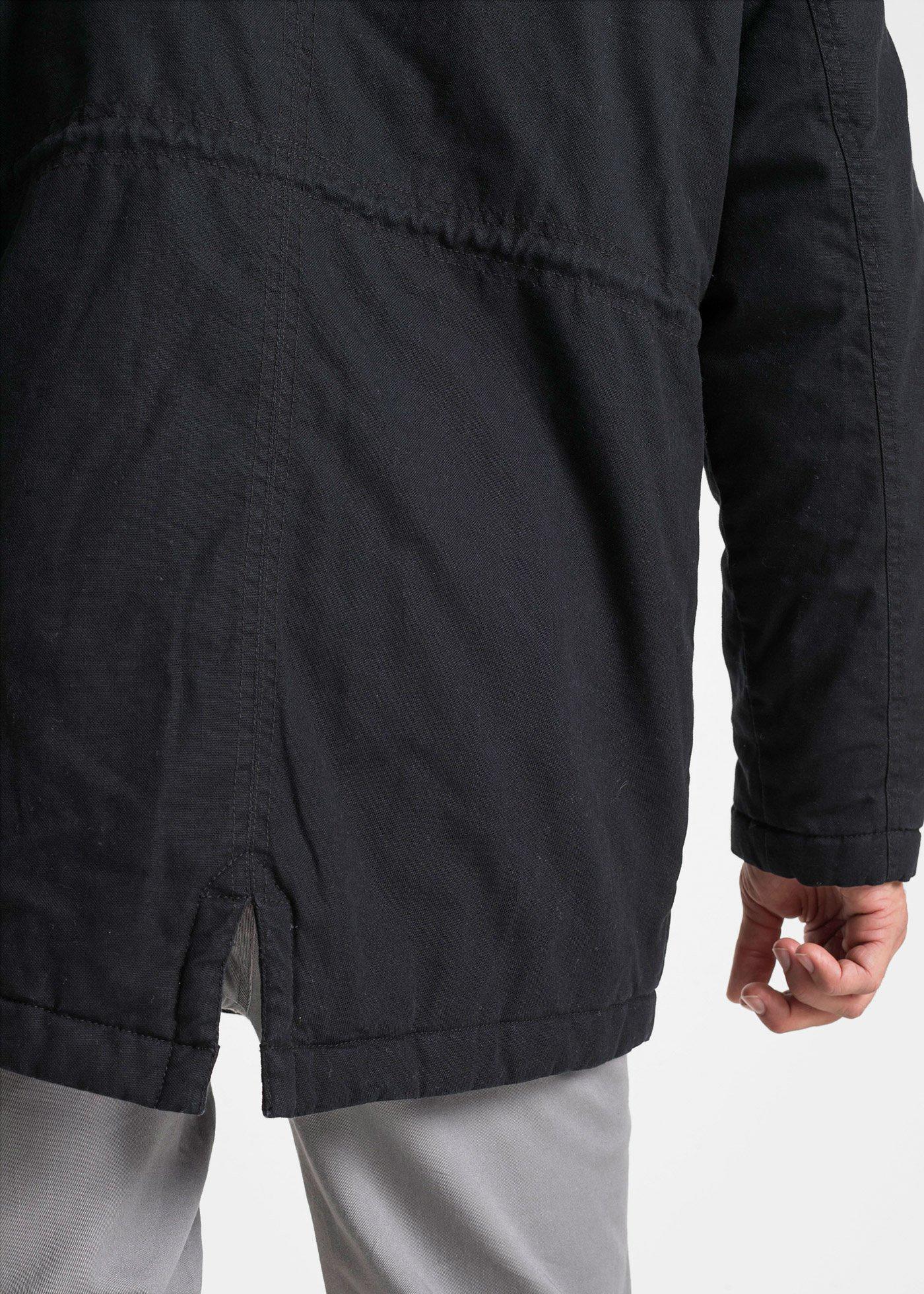 Parka zimowa na podszewce z polaru baranka - Bonprix