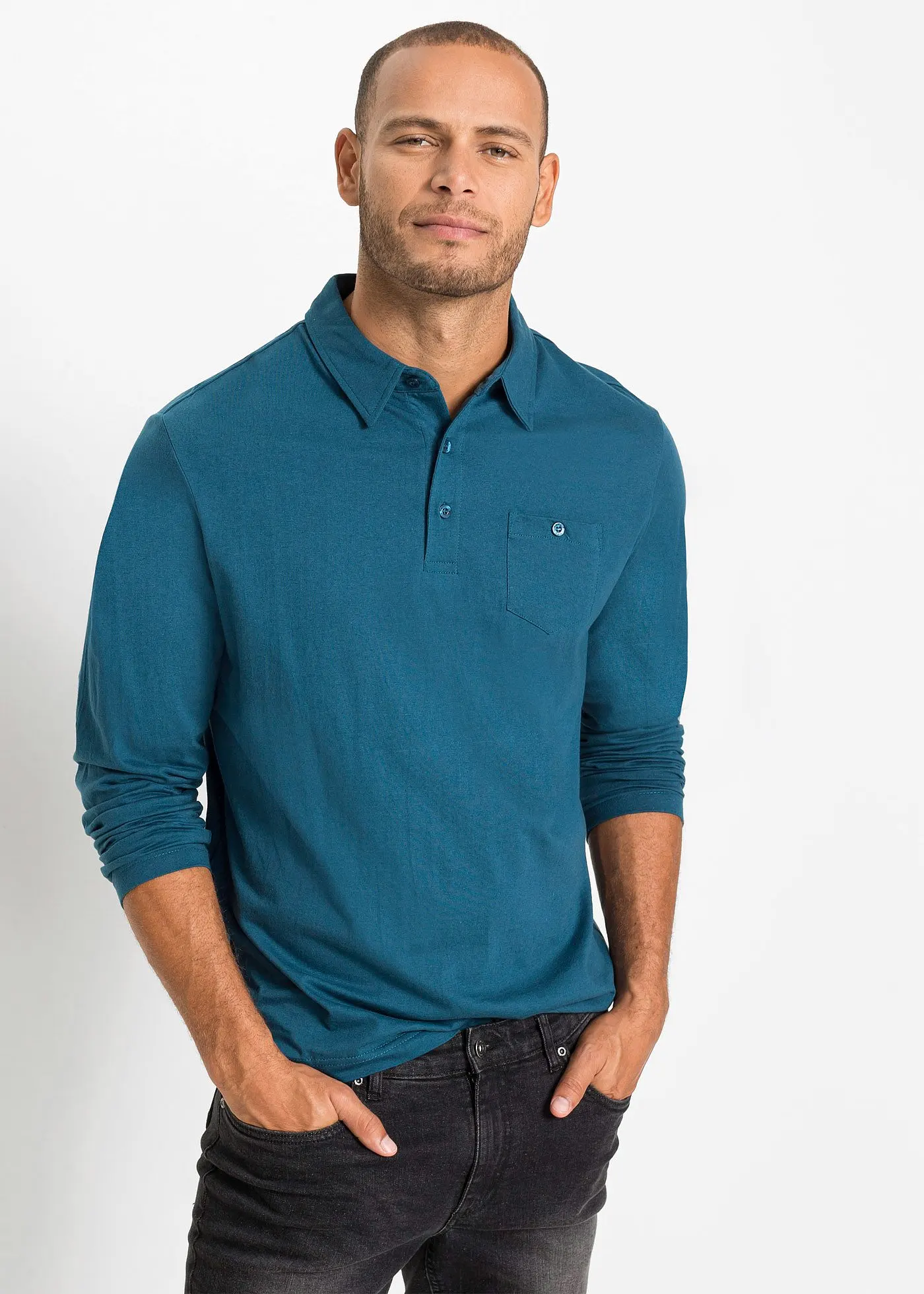 Футболки-поло Bonprix (2 штуки в упаковке), Langarm