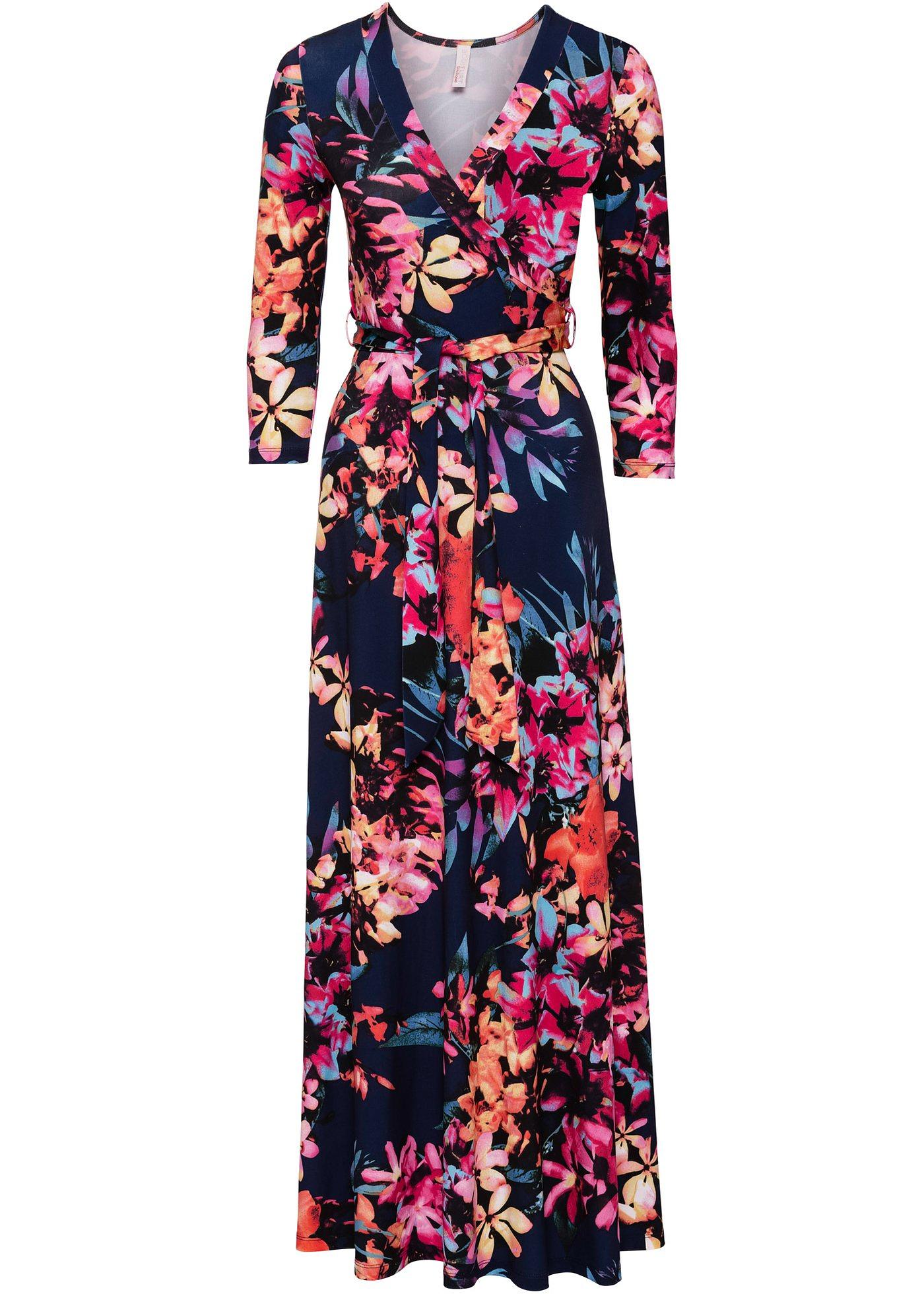 Maxikleid mit Blumenprint