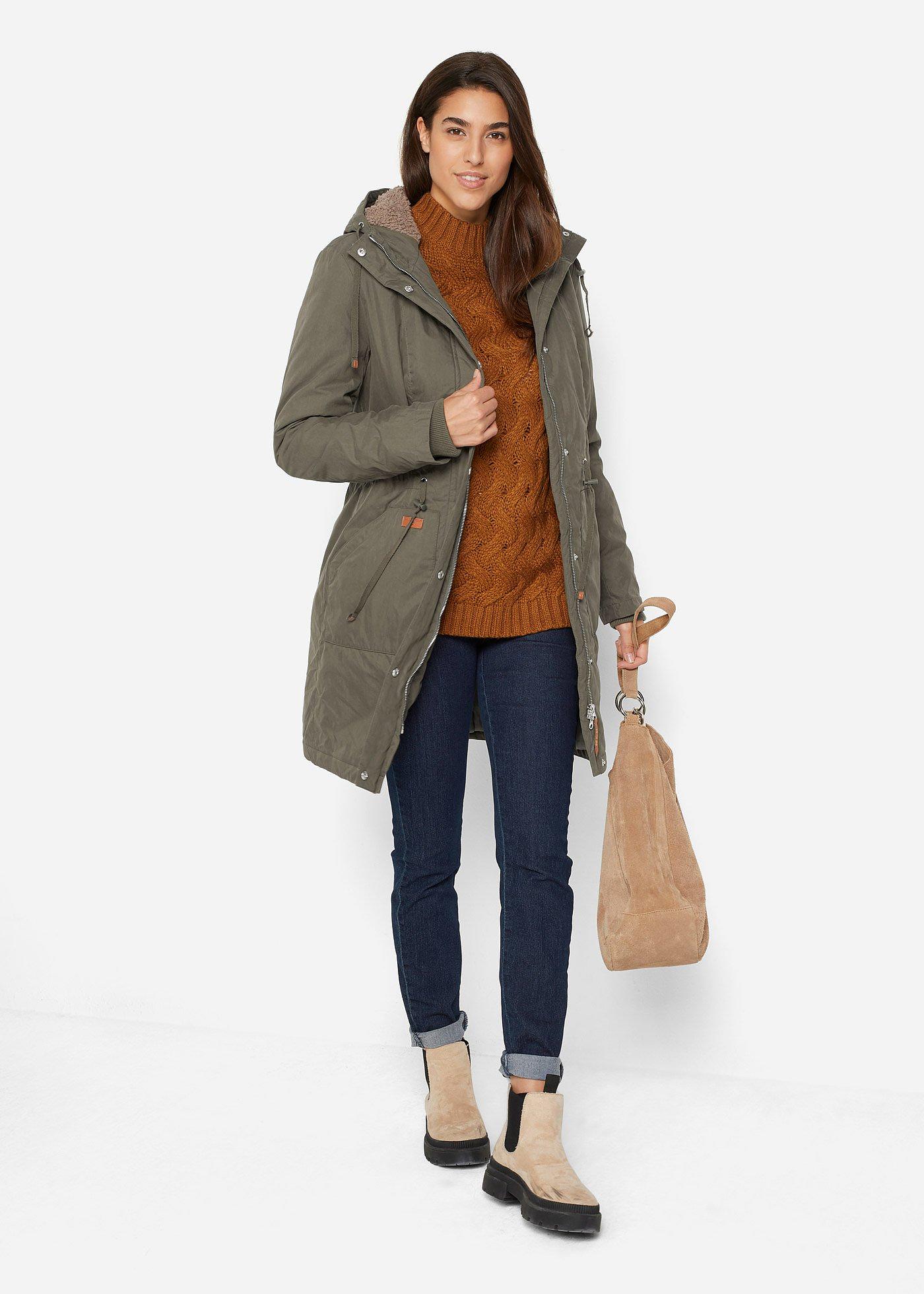 Parka na podszewce - Bonprix
