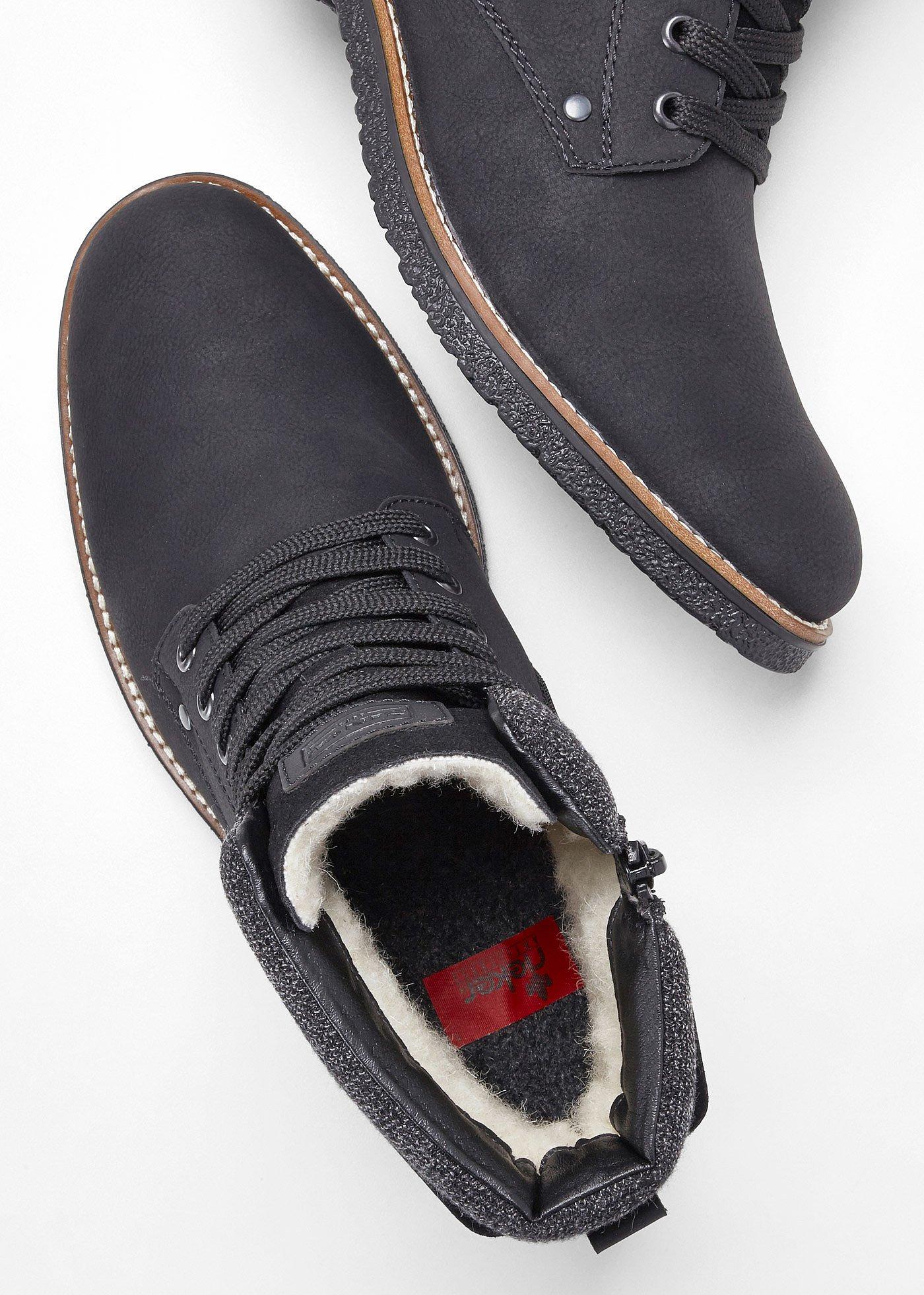 Kozaki sznurowane Rieker - Bonprix