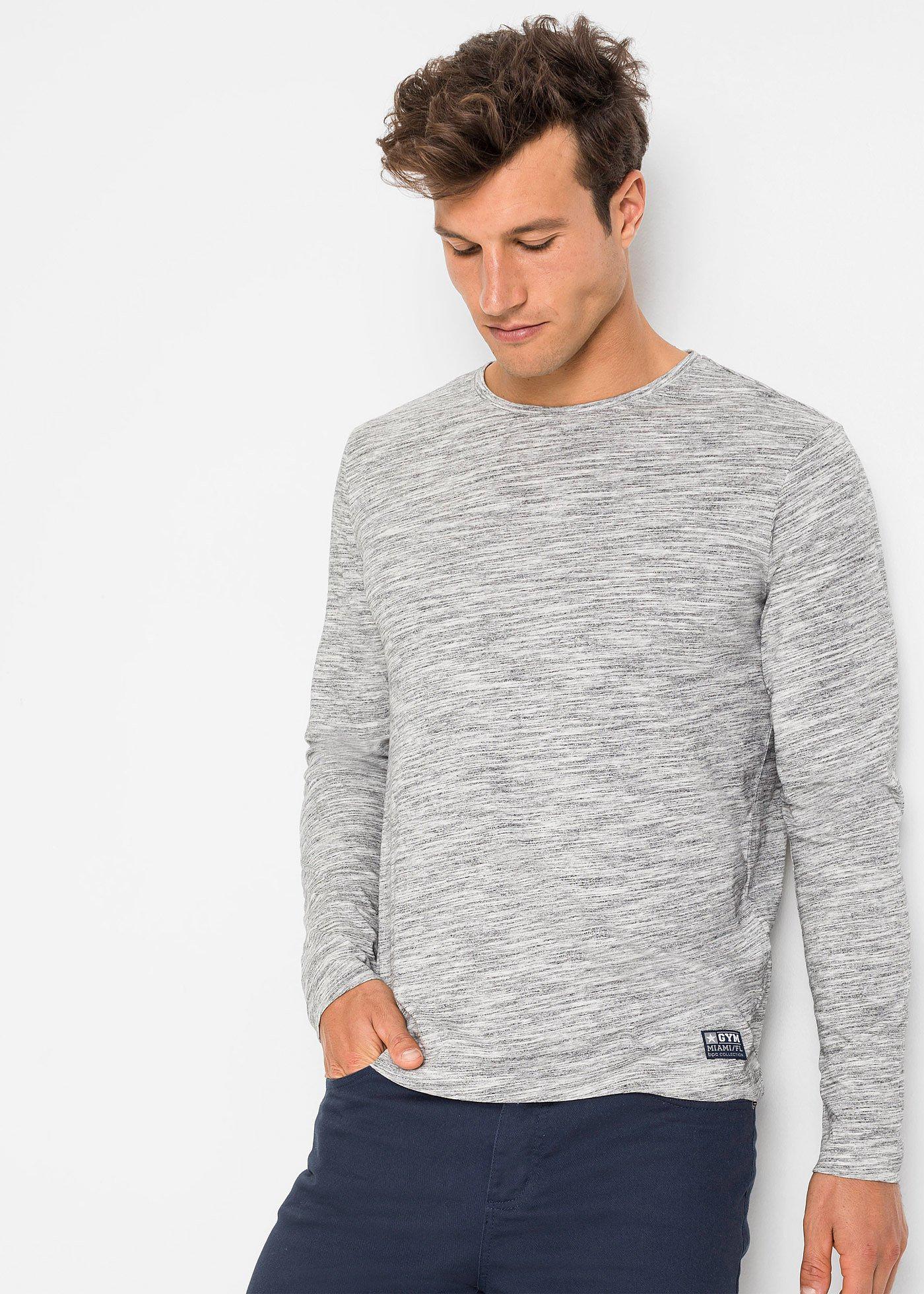 Shirt z długim rękawem (2 szt.) - Bonprix