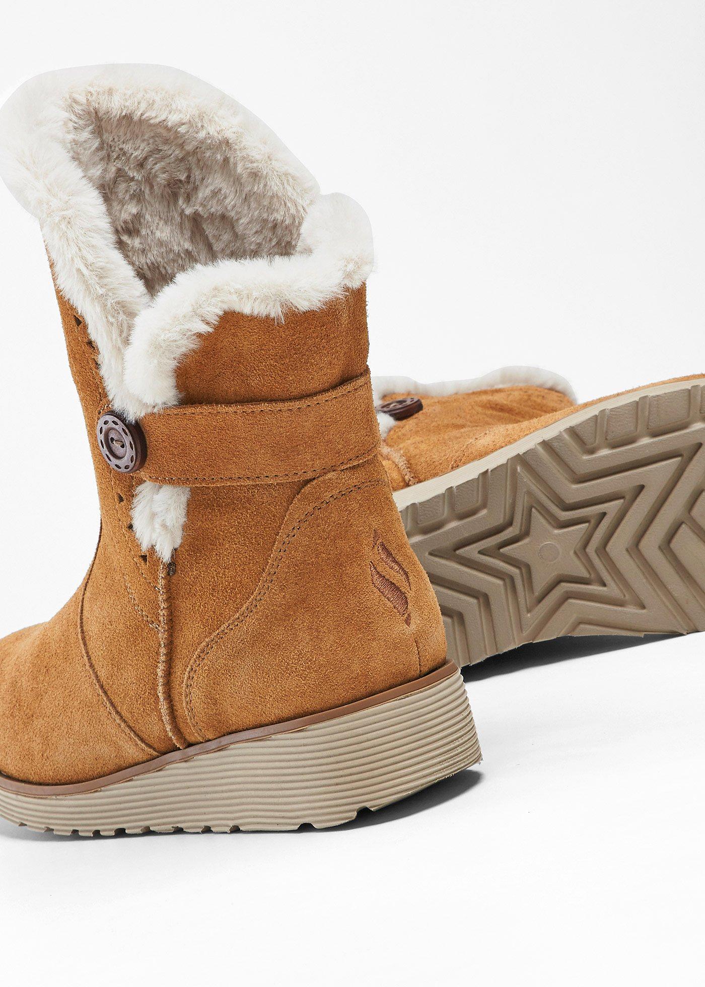 Kozaki marki Skechers - Bonprix