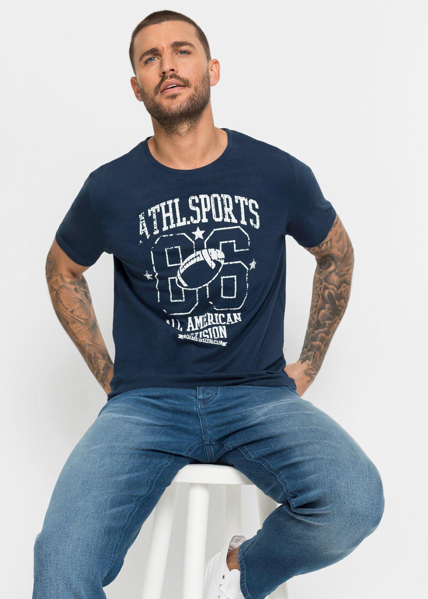 T-shirt o kroju regular fit, 2 szt. - Bonprix