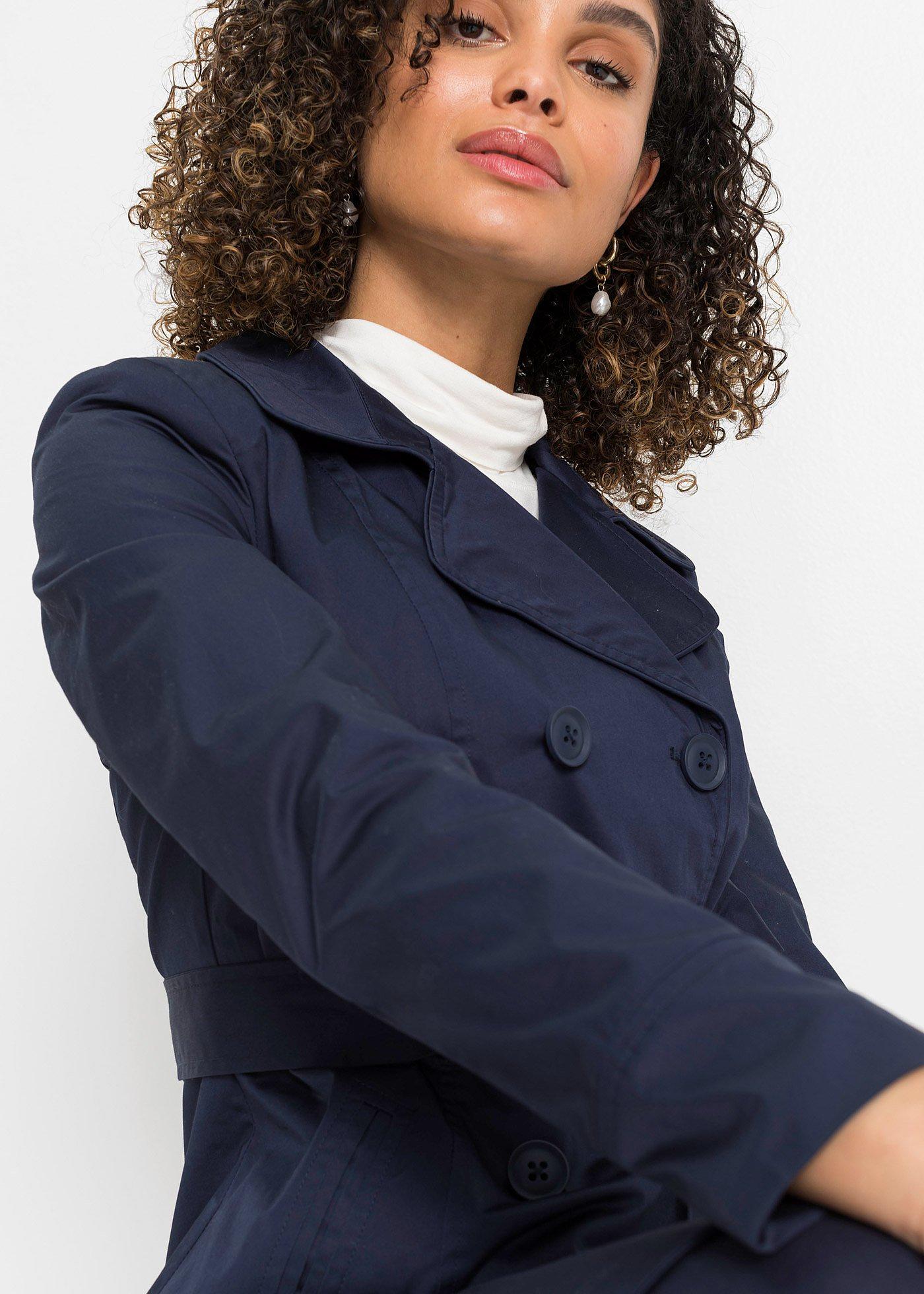 Trencz z bawełny - Bonprix