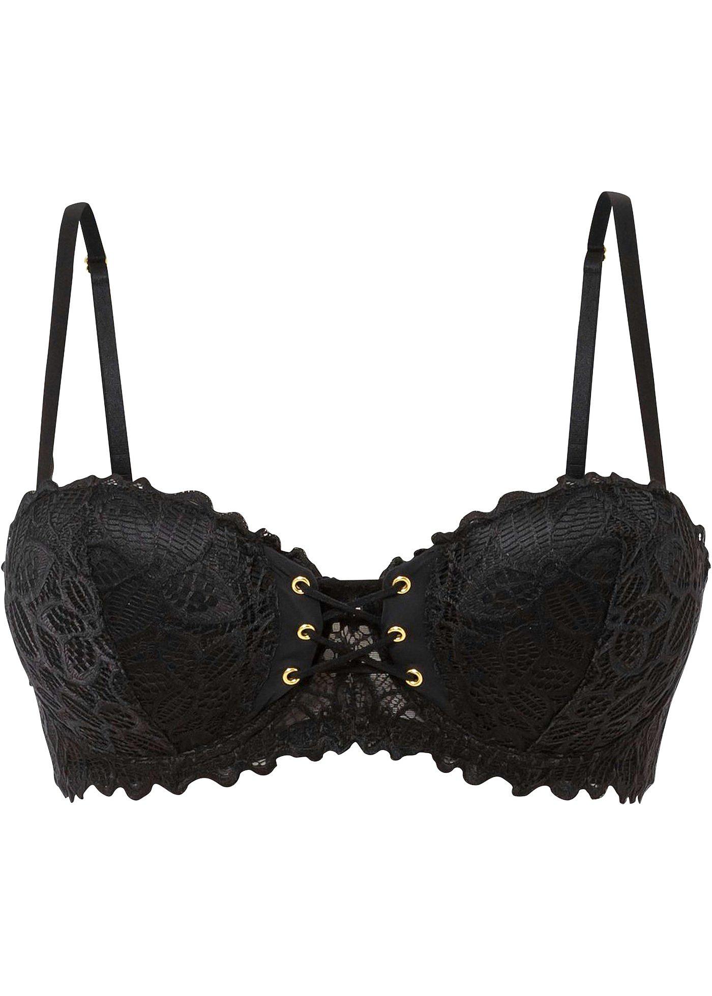 Soutien-gorge balconnet en dentelle